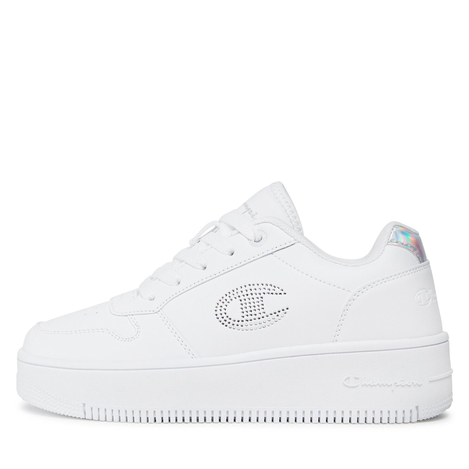 Champion Sneakersy Low Cut Shoe Rebound Plat Metal G Gs S32752-WW001 Bílá - Pepit.cz