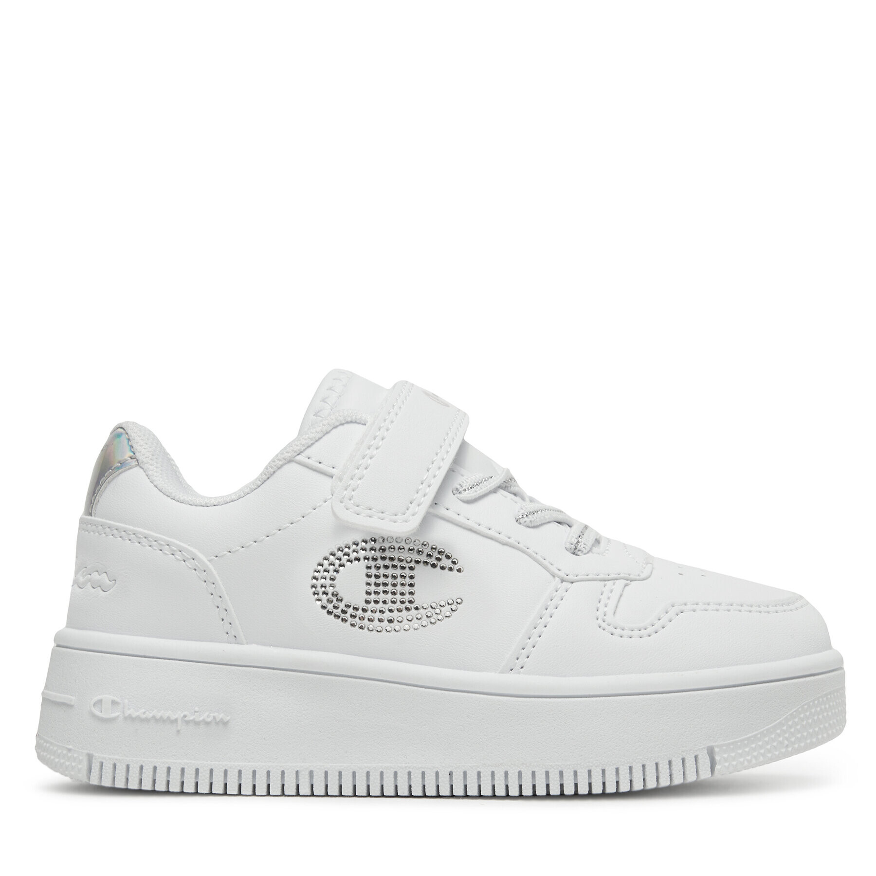 Champion Sneakersy Low Cut Shoe Rebound Plat Metal G Ps S32751-WW001 Bílá - Pepit.cz