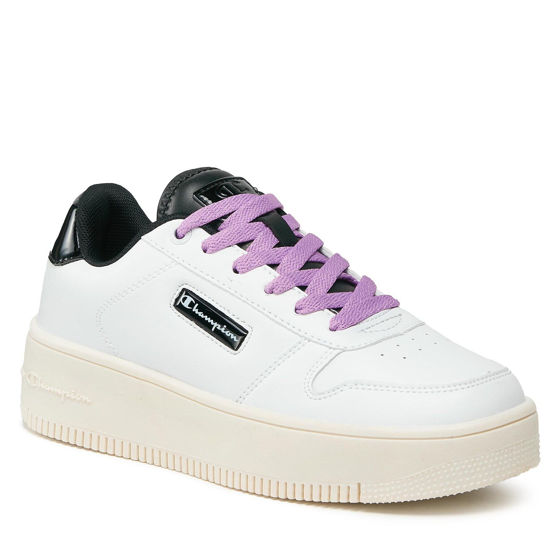 Champion Sneakersy Low Cut Shoe Rebound Plat Metal S11608-WW003 Bílá - Pepit.cz