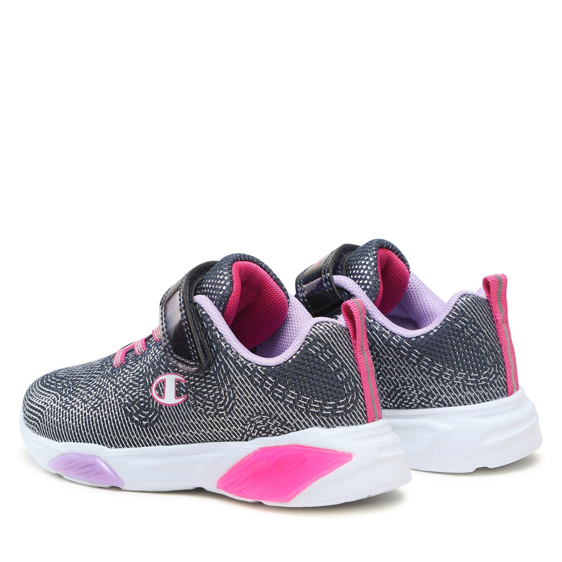 Champion Sneakersy Low Cut Shoe Wave Sparkle G Ps S32780-BS502 Tmavomodrá - Pepit.cz