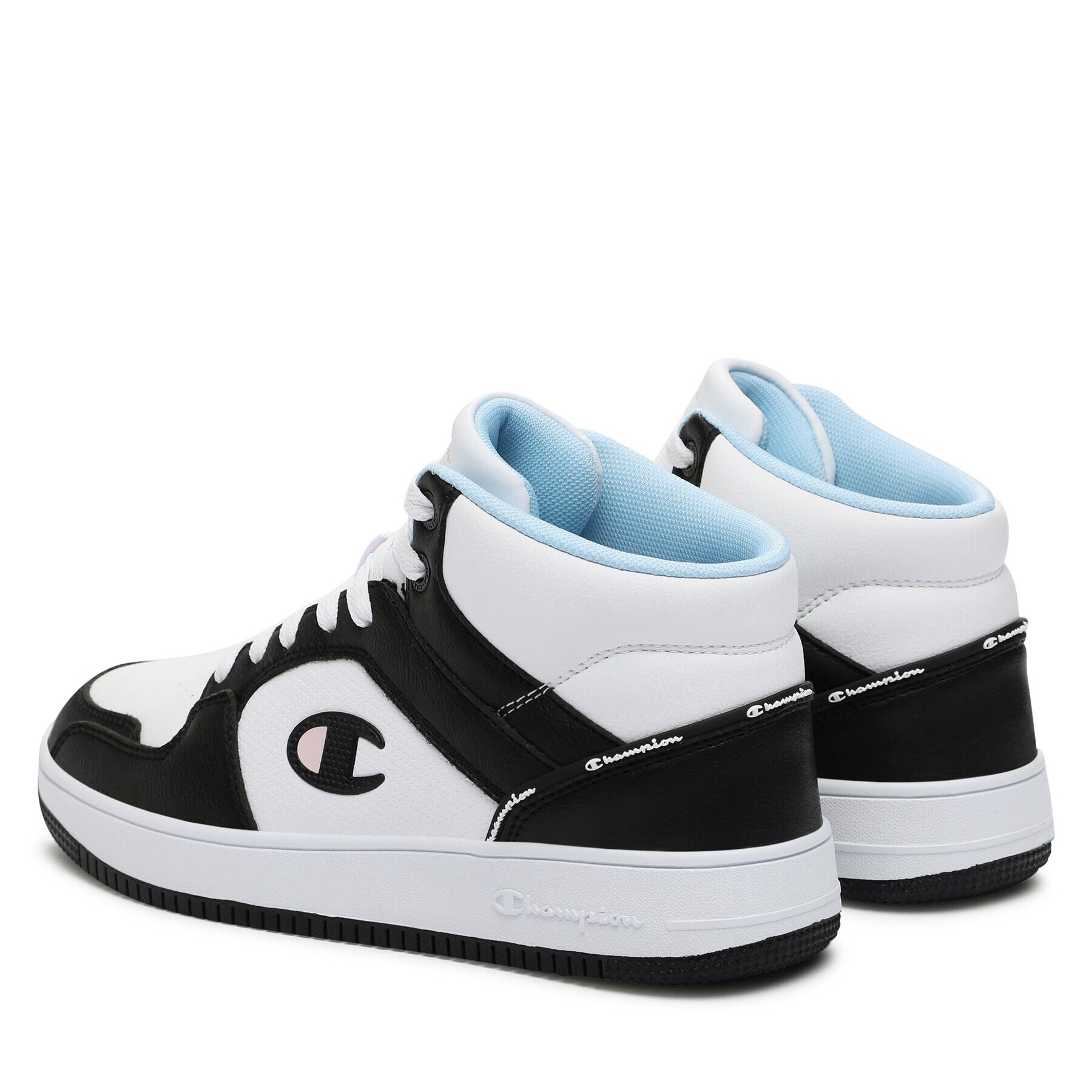 Champion Sneakersy Rebound 2.0 Mid Mid Cut Shoe S11471-WW018 Bílá - Pepit.cz