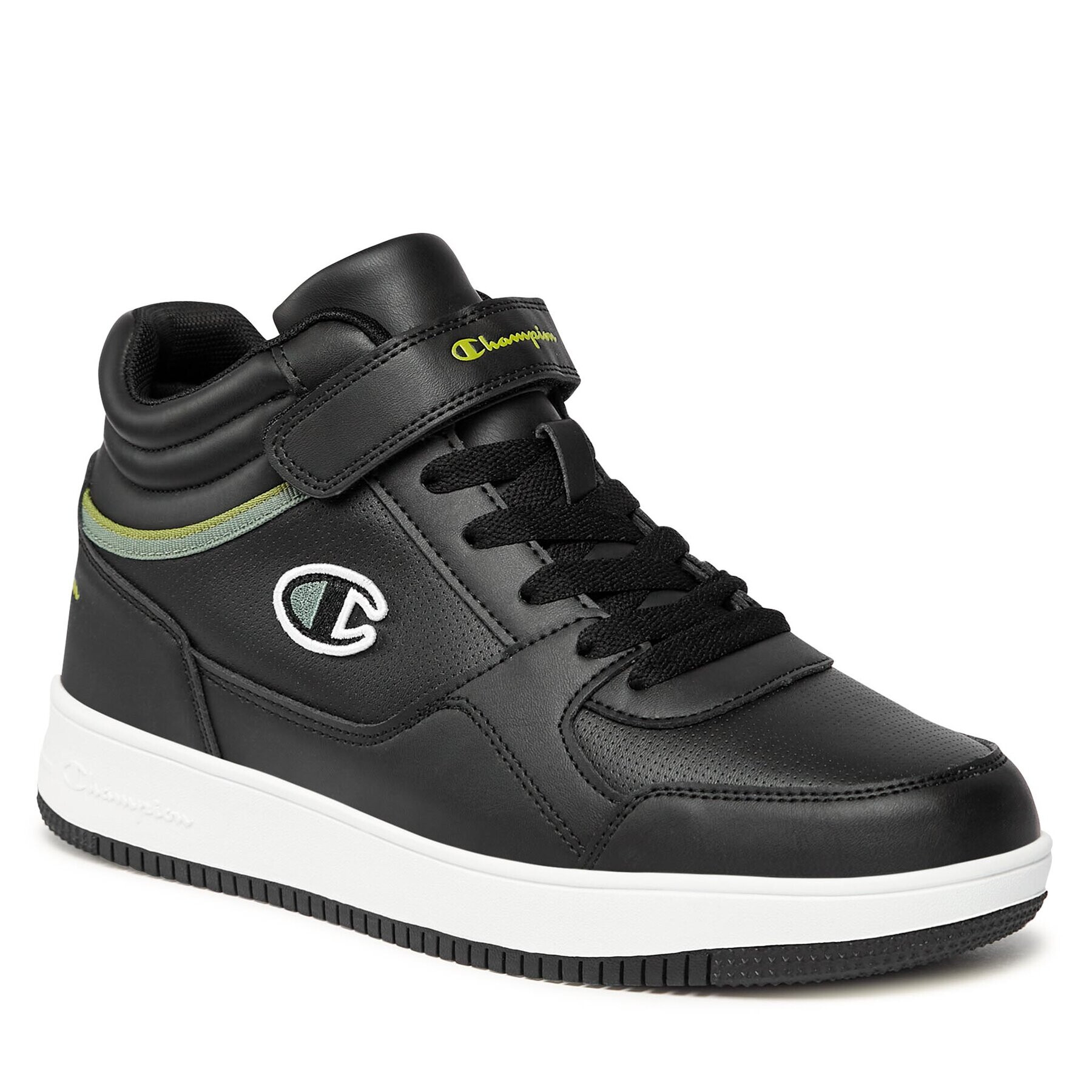 Champion Sneakersy Rebound Mid Mid Cut Shoe S21904-KK004 Černá - Pepit.cz