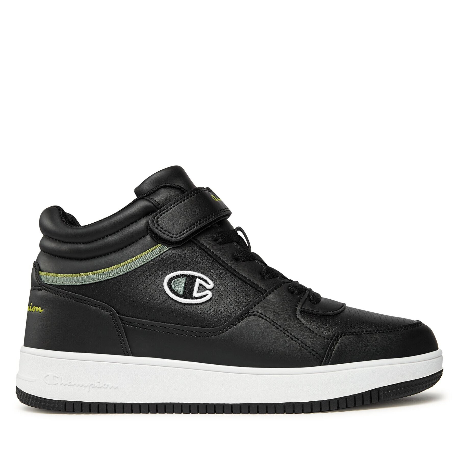 Champion Sneakersy Rebound Mid Mid Cut Shoe S21904-KK004 Černá - Pepit.cz