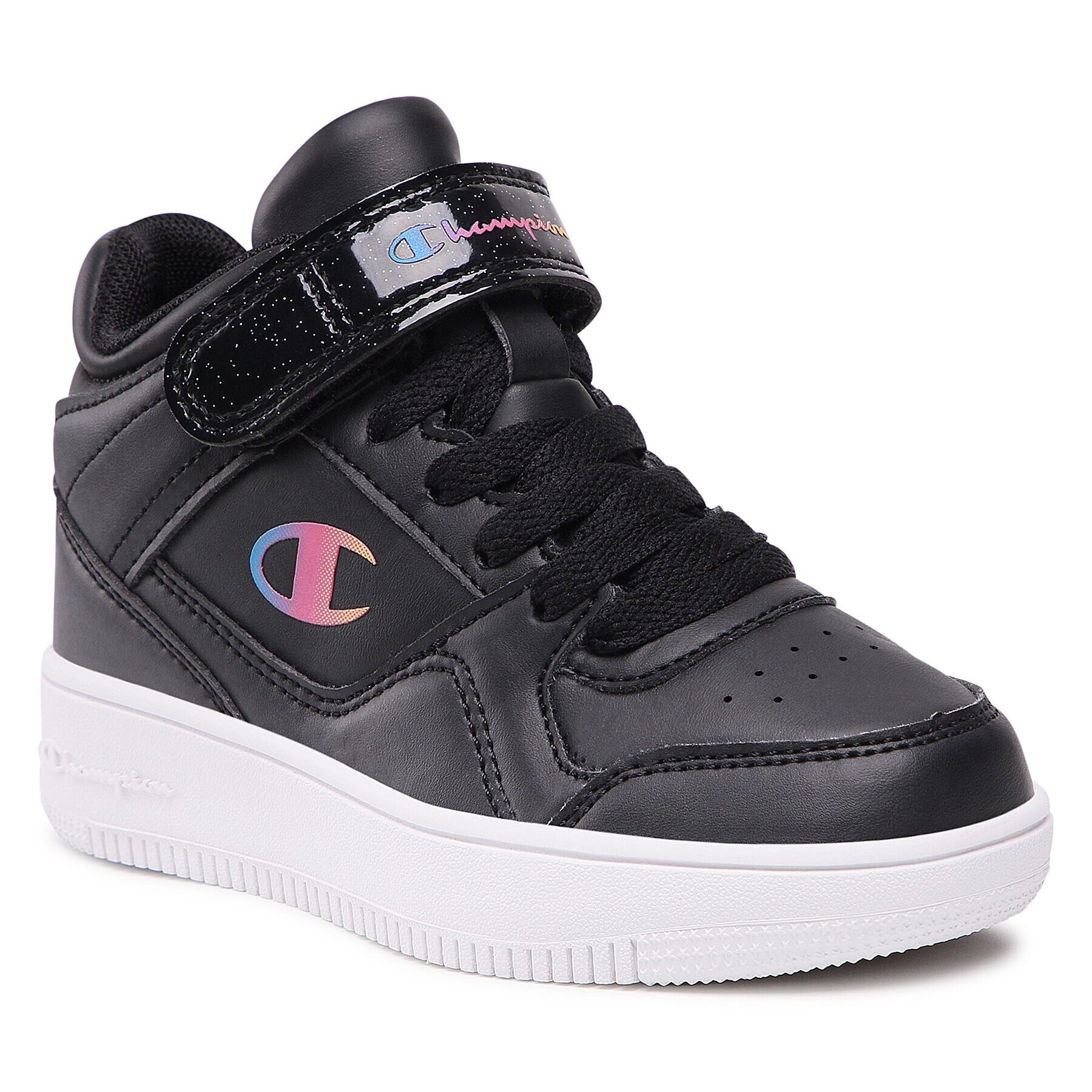 Champion Sneakersy Rebound Vintage Mid G S32489-CHA-KK006 Černá - Pepit.cz