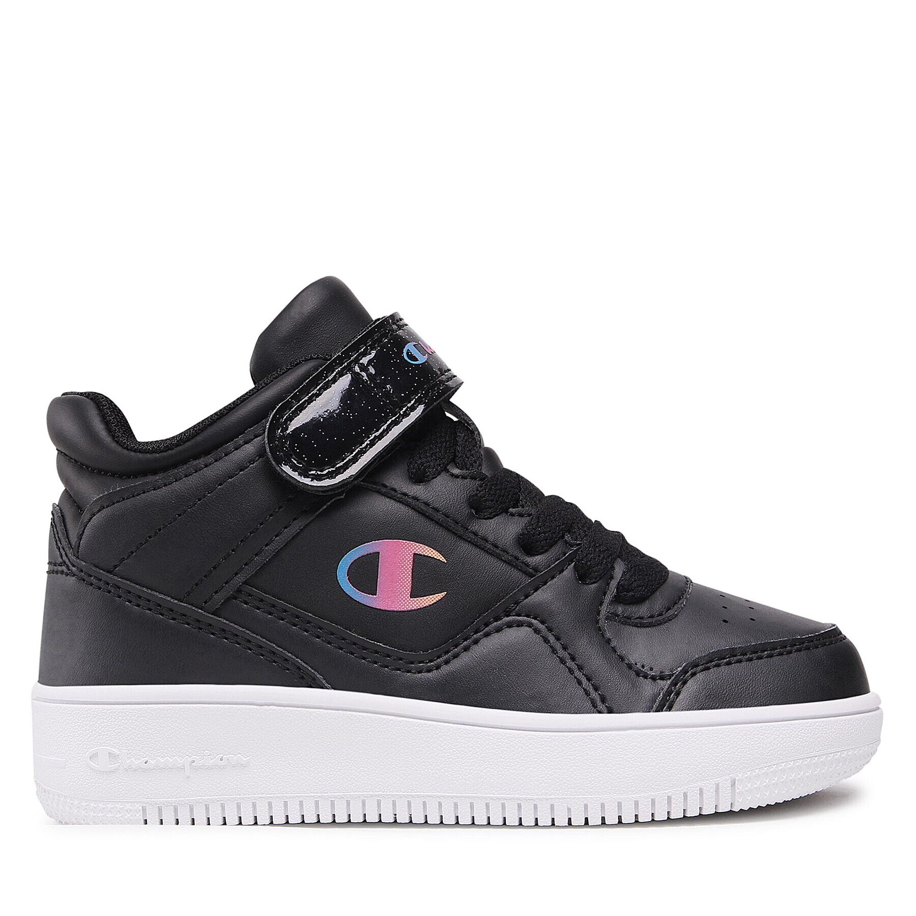 Champion Sneakersy Rebound Vintage Mid G S32489-CHA-KK006 Černá - Pepit.cz