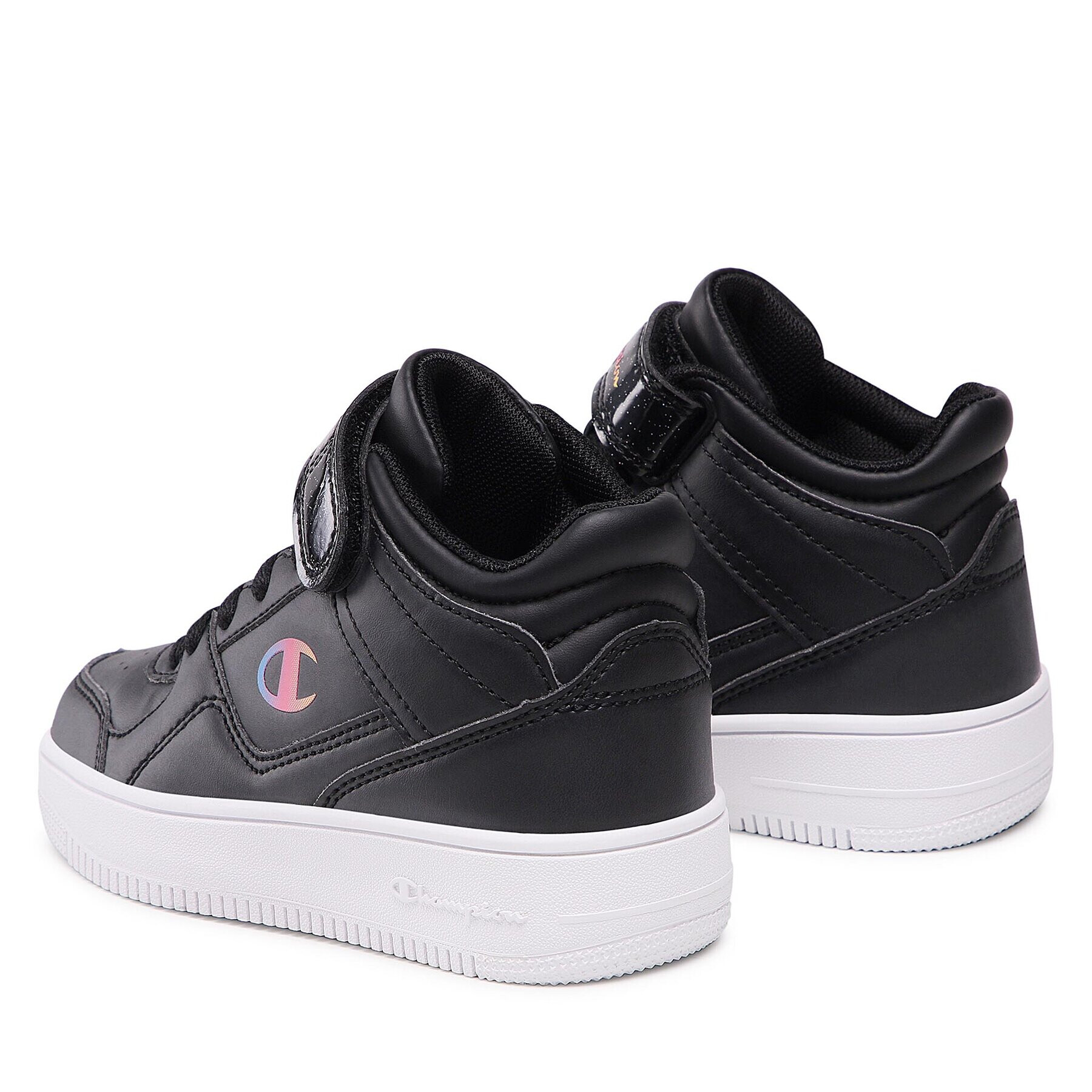 Champion Sneakersy Rebound Vintage Mid G S32489-CHA-KK006 Černá - Pepit.cz