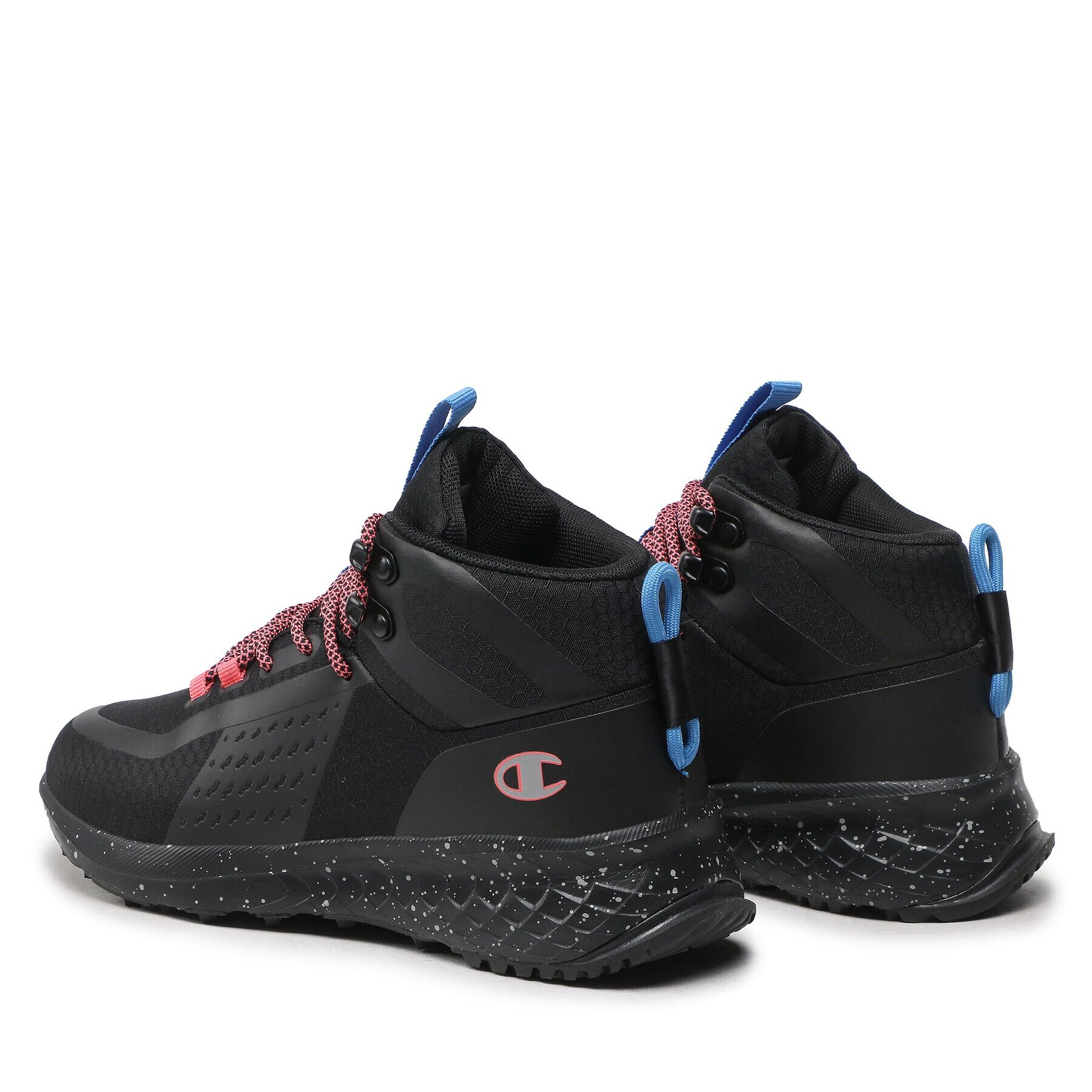 Champion Sneakersy Street Trek Mid S11510-CHA-KK001 Černá - Pepit.cz