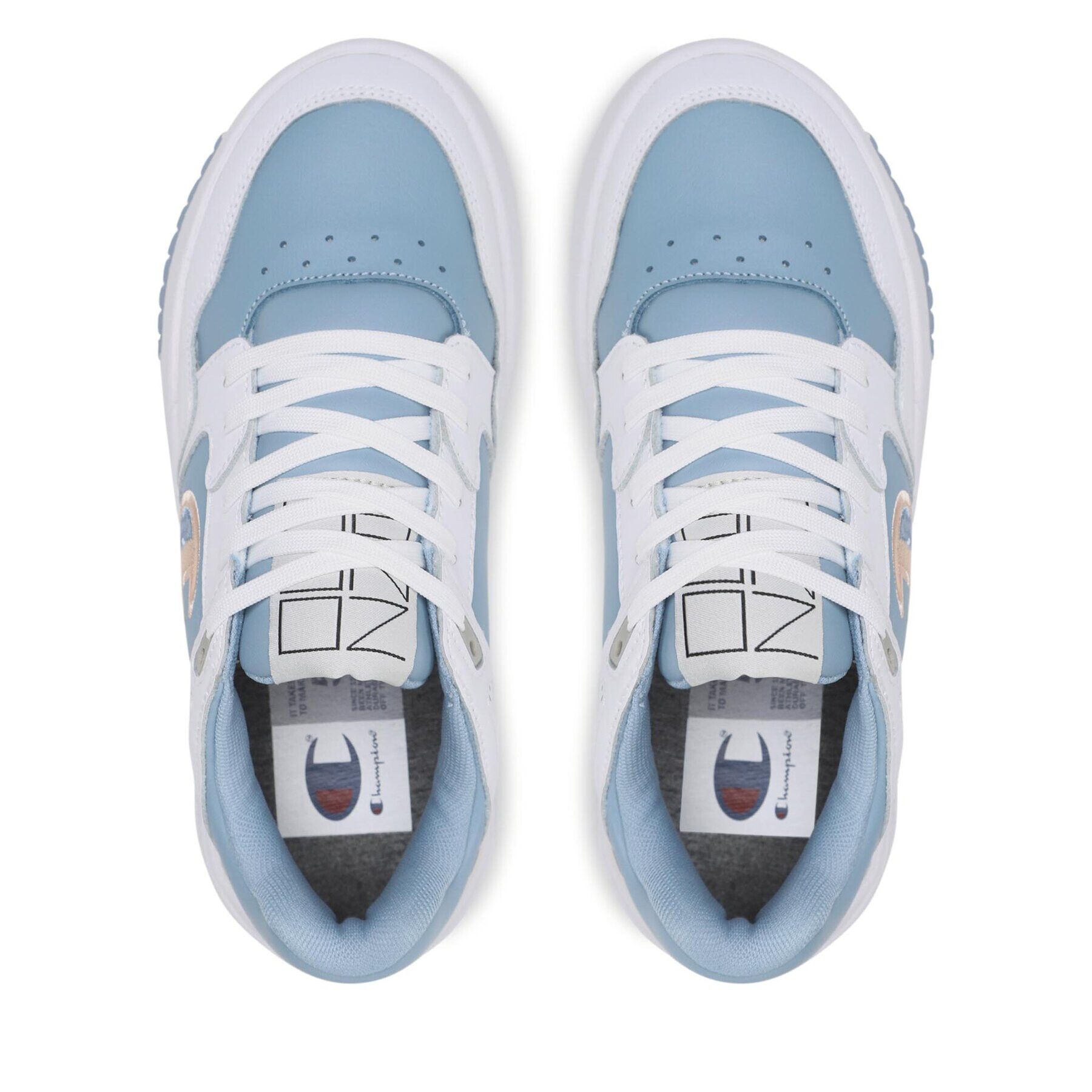 Champion Sneakersy Z80 Low S11451-CHA-PS013 Modrá - Pepit.cz