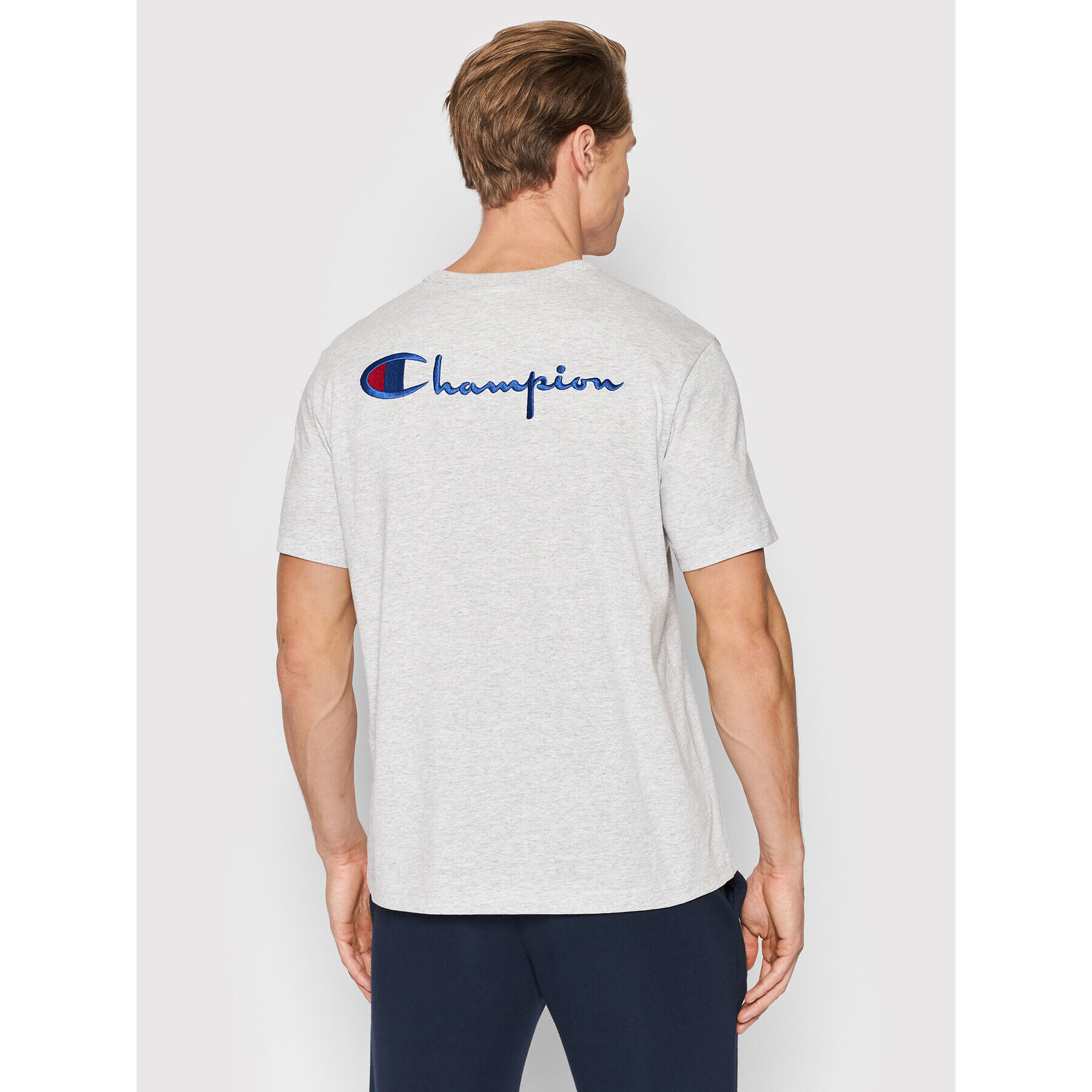 Champion T-Shirt 212974 Šedá Regular Fit - Pepit.cz