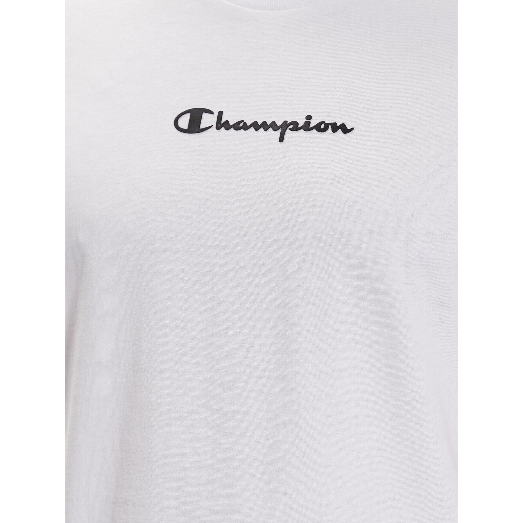 Champion T-Shirt 218472 Bílá Regular Fit - Pepit.cz