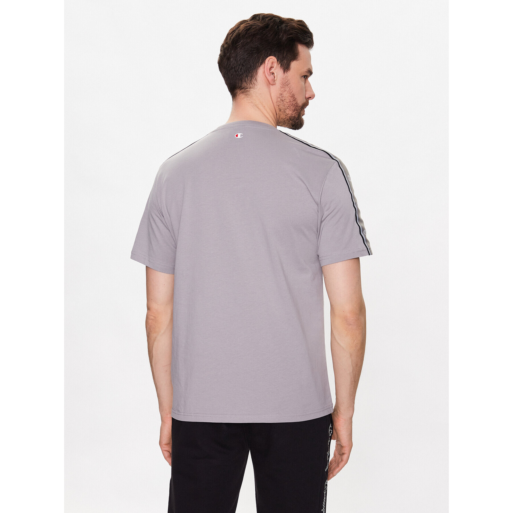 Champion T-Shirt 218472 Šedá Regular Fit - Pepit.cz