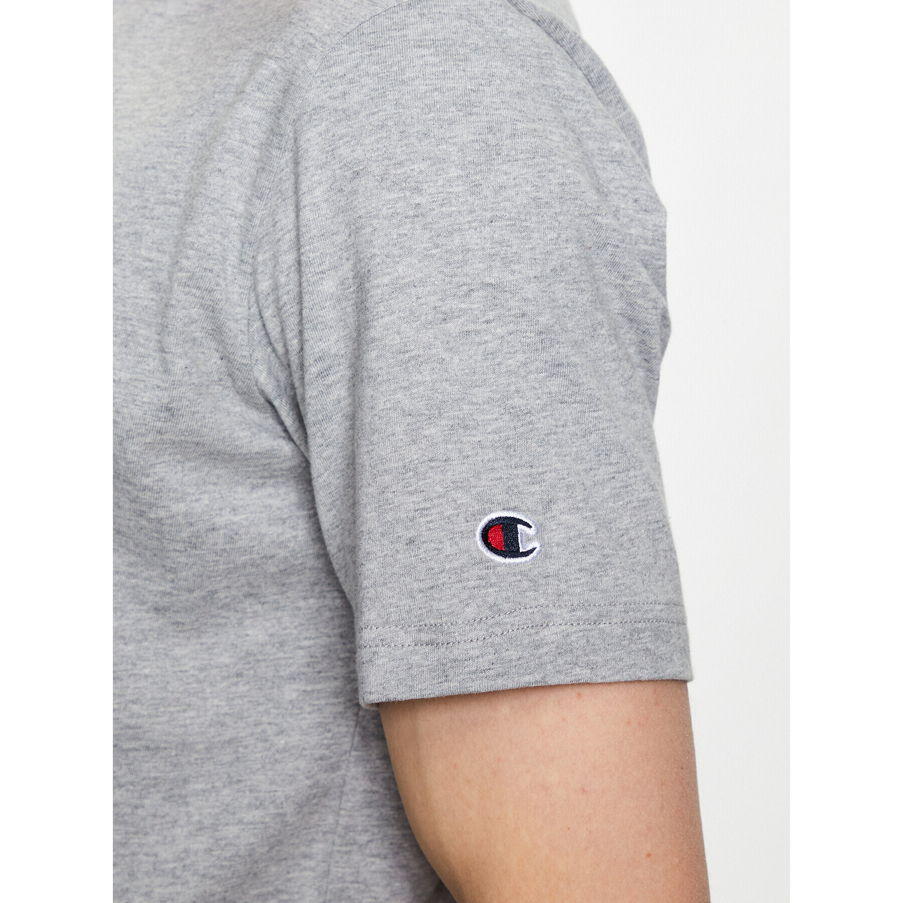 Champion T-Shirt 218490 Šedá Regular Fit - Pepit.cz