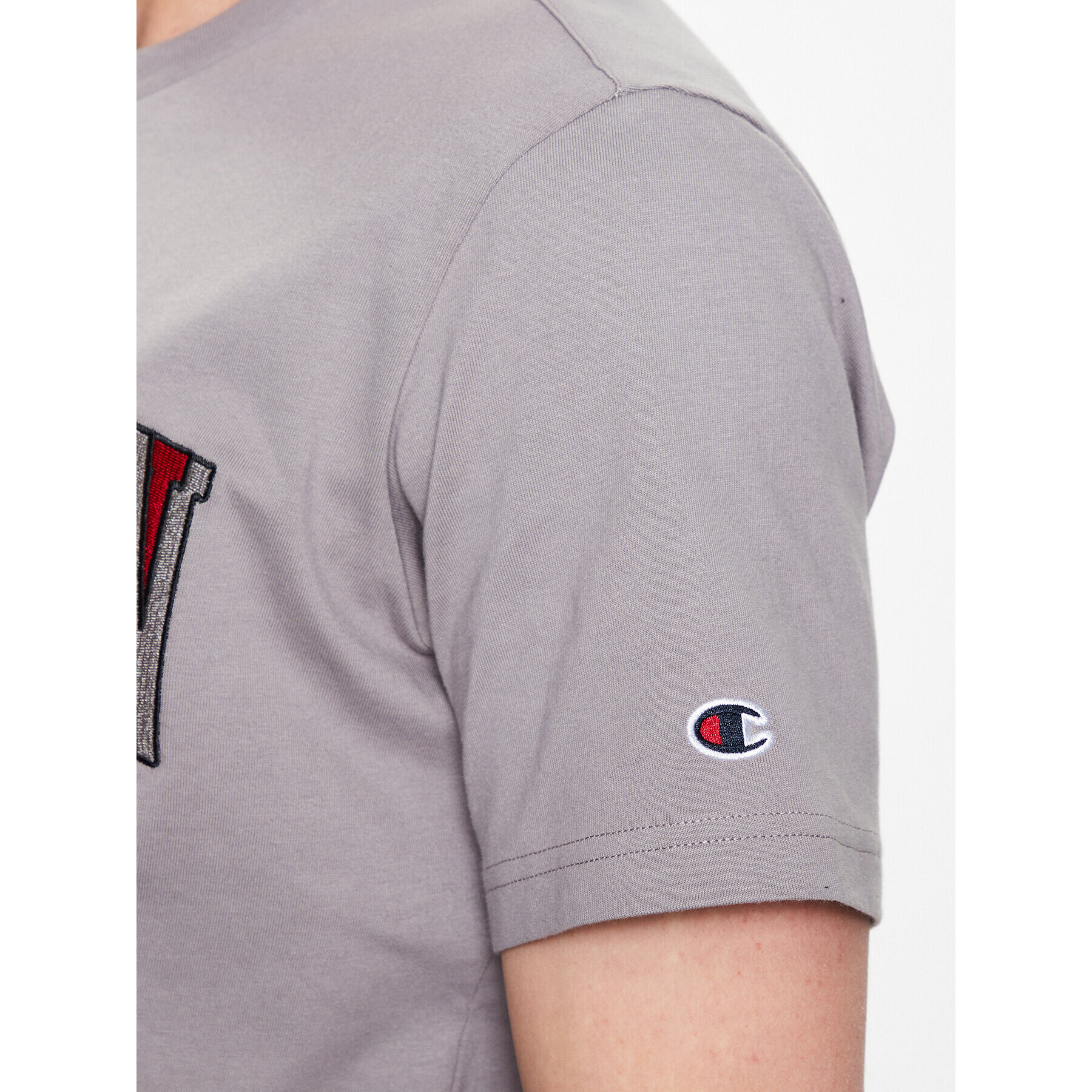 Champion T-Shirt 218512 Šedá Regular Fit - Pepit.cz