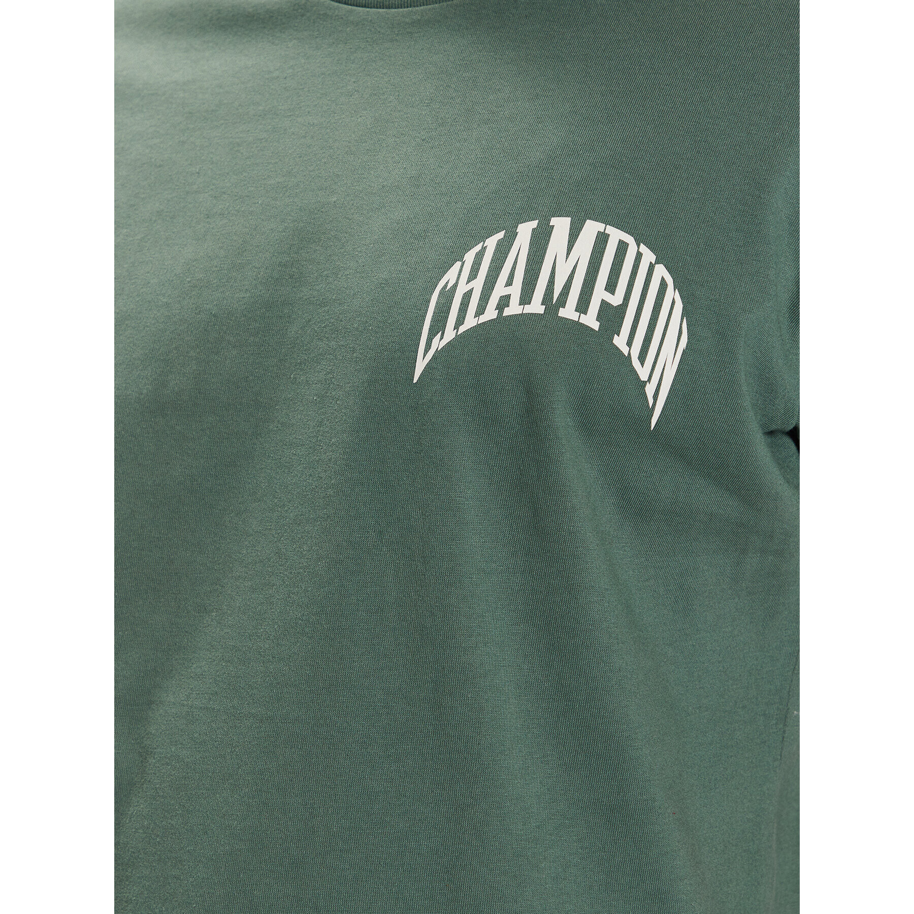 Champion T-Shirt 218521 Zelená Regular Fit - Pepit.cz