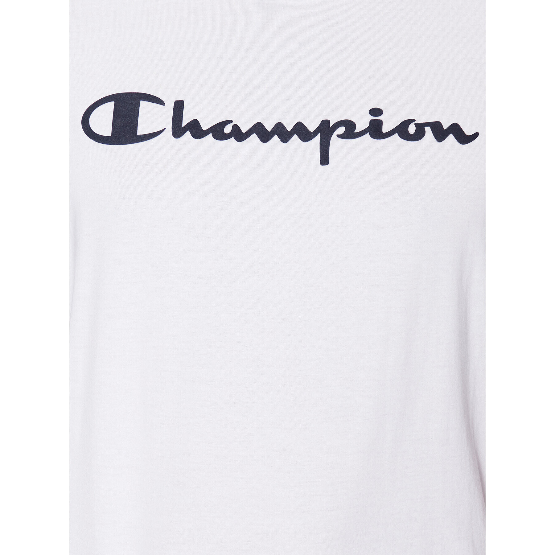 Champion T-Shirt 218531 Bílá Regular Fit - Pepit.cz