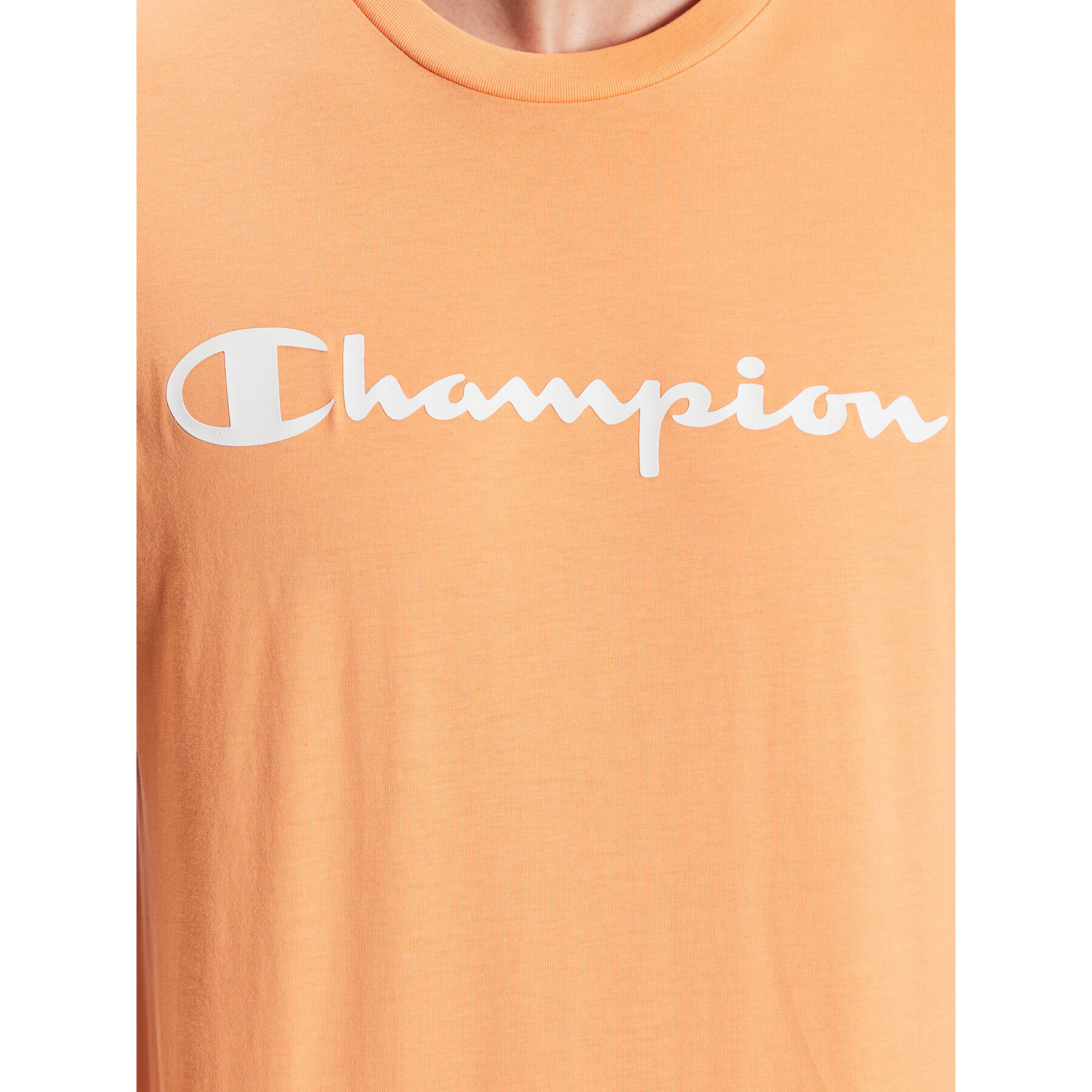 Champion T-Shirt 218531 Oranžová Regular Fit - Pepit.cz