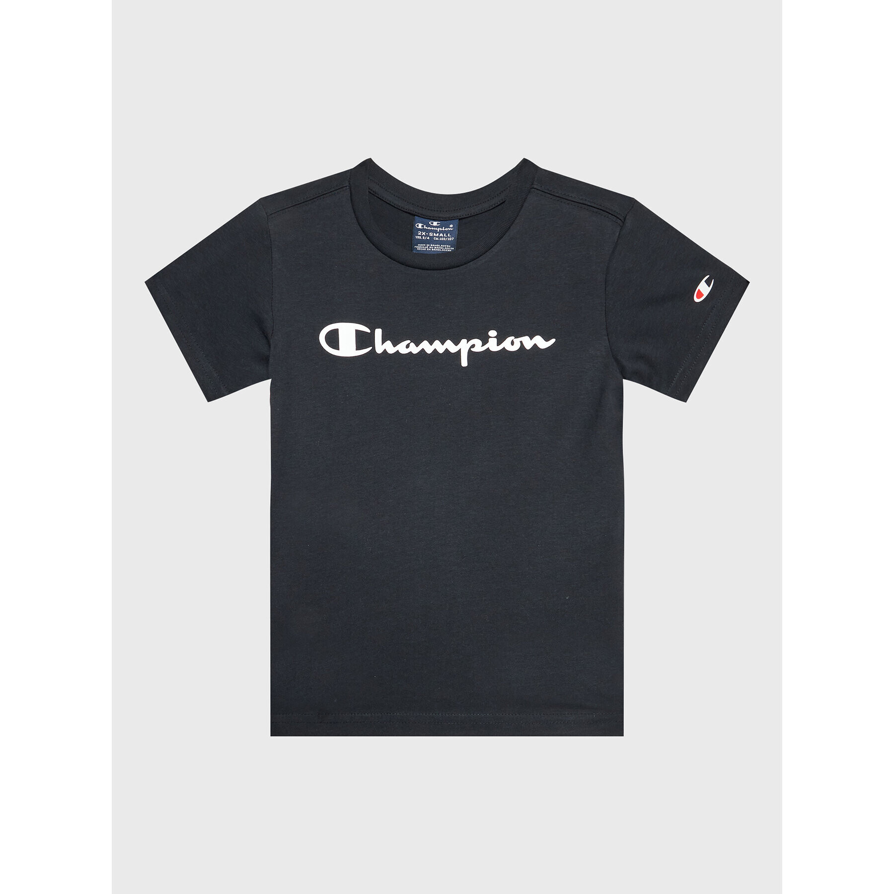 Champion T-Shirt 305365 Černá Regular Fit - Pepit.cz