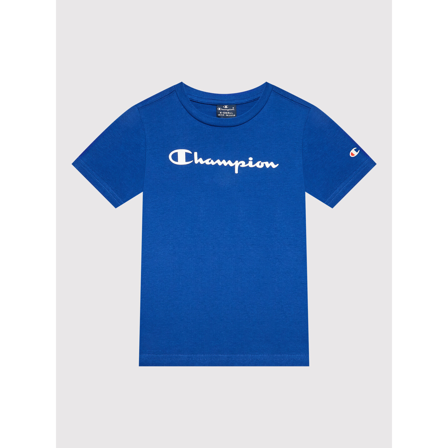 Champion T-Shirt 305365 Modrá Regular Fit - Pepit.cz