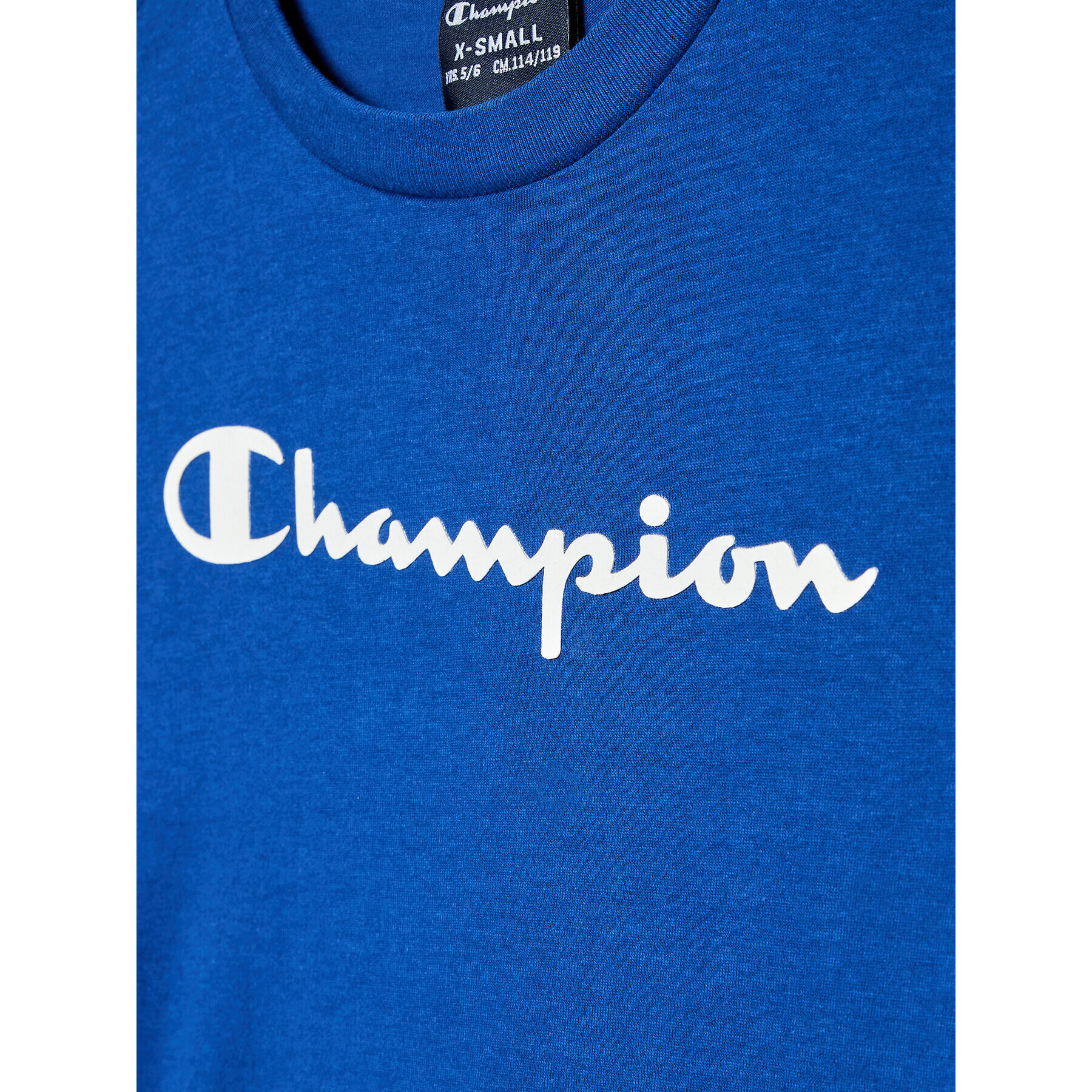 Champion T-Shirt 305365 Modrá Regular Fit - Pepit.cz