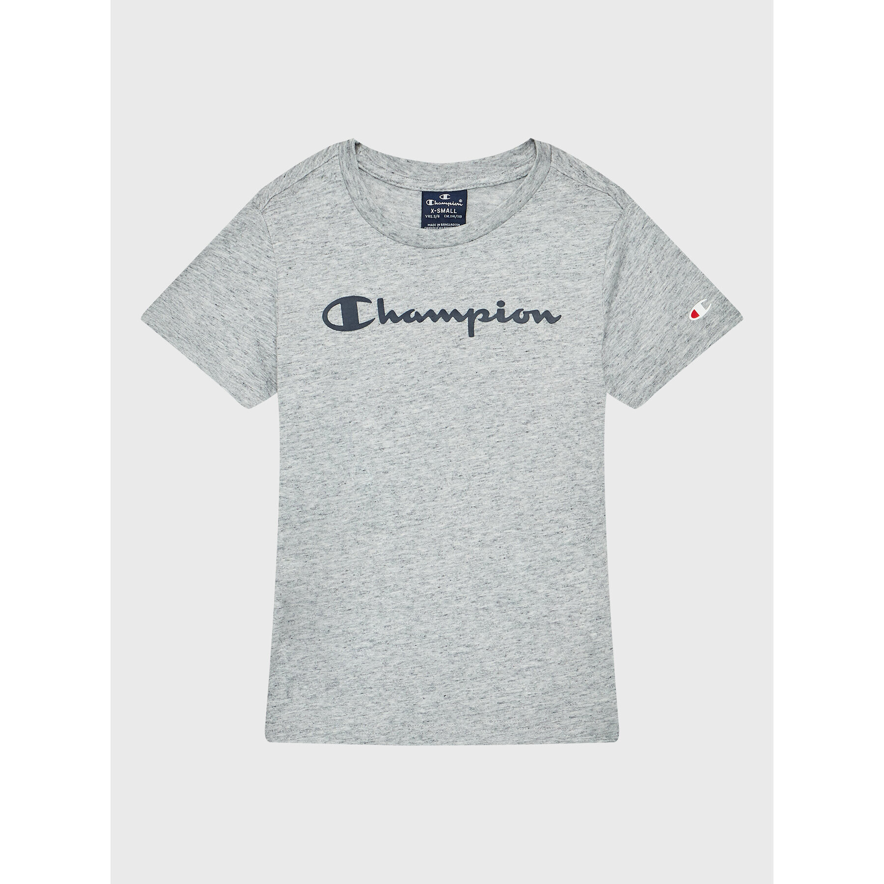 Champion T-Shirt 305365 Šedá Regular Fit - Pepit.cz