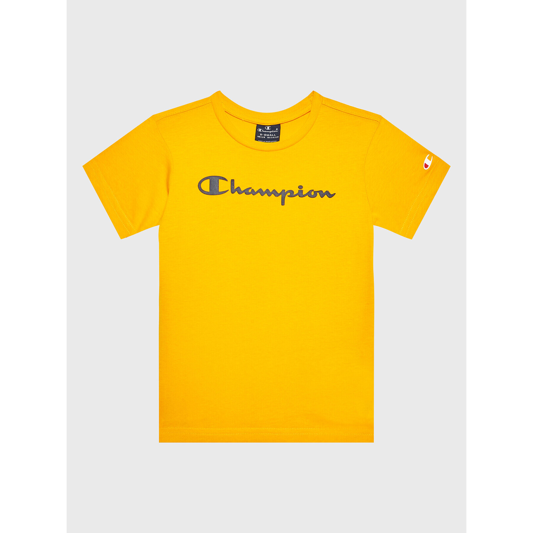 Champion T-Shirt 305365 Žlutá Regular Fit - Pepit.cz