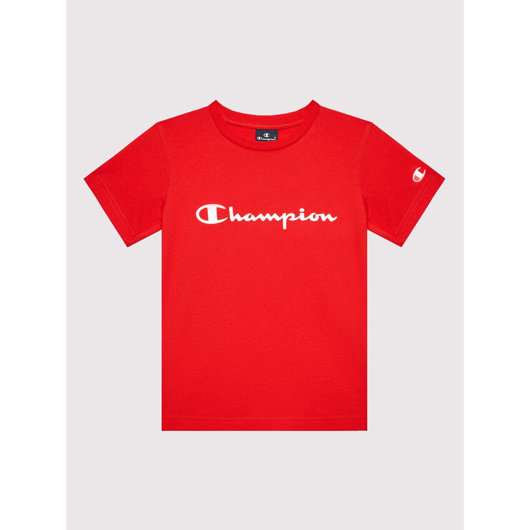 Champion T-Shirt 305908 Červená Regular Fit - Pepit.cz