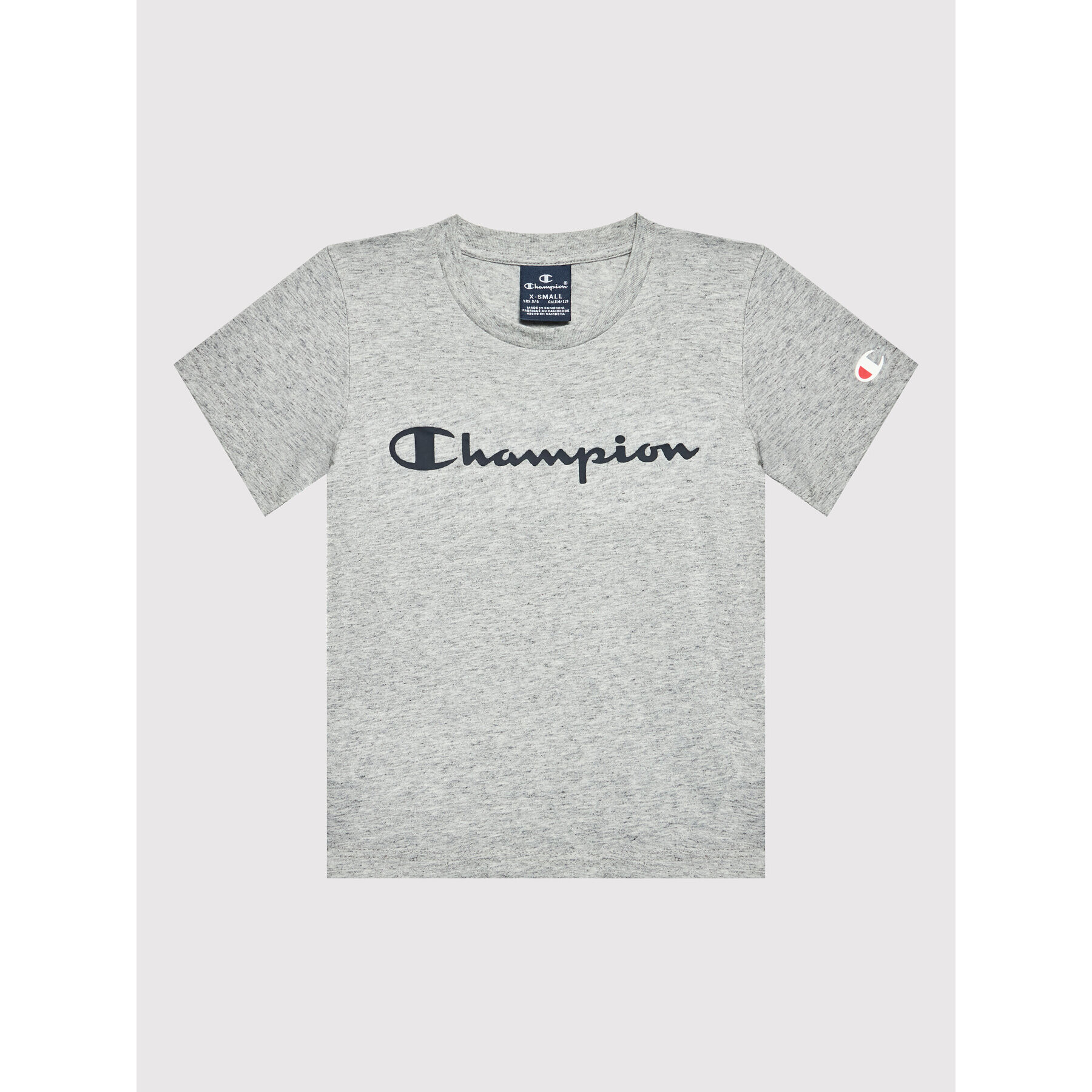 Champion T-Shirt 305908 Šedá Regular Fit - Pepit.cz