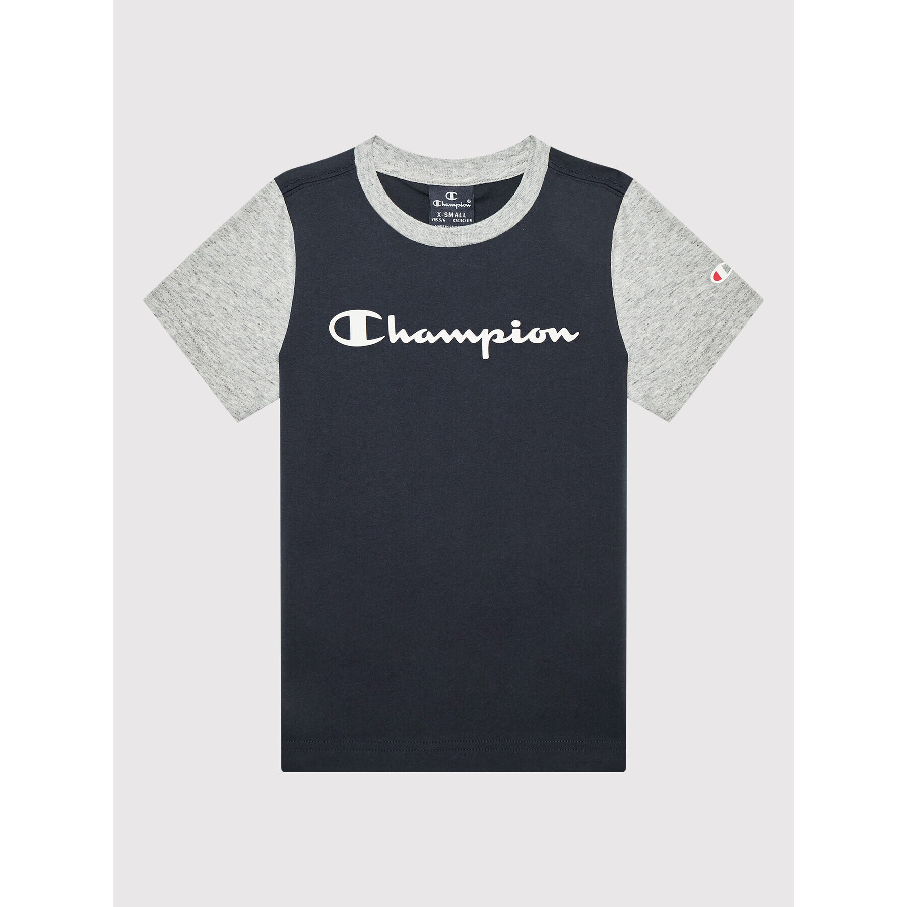 Champion T-Shirt 305909 Tmavomodrá Regular Fit - Pepit.cz