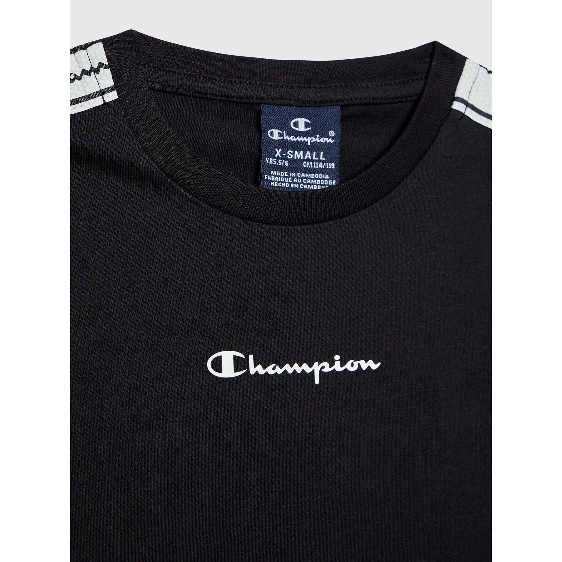 Champion T-Shirt 305921 Černá Regular Fit - Pepit.cz