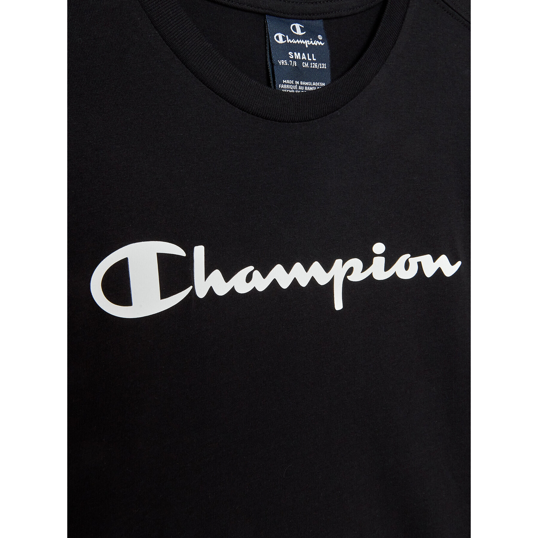 Champion T-Shirt 306285 Černá Regular Fit - Pepit.cz