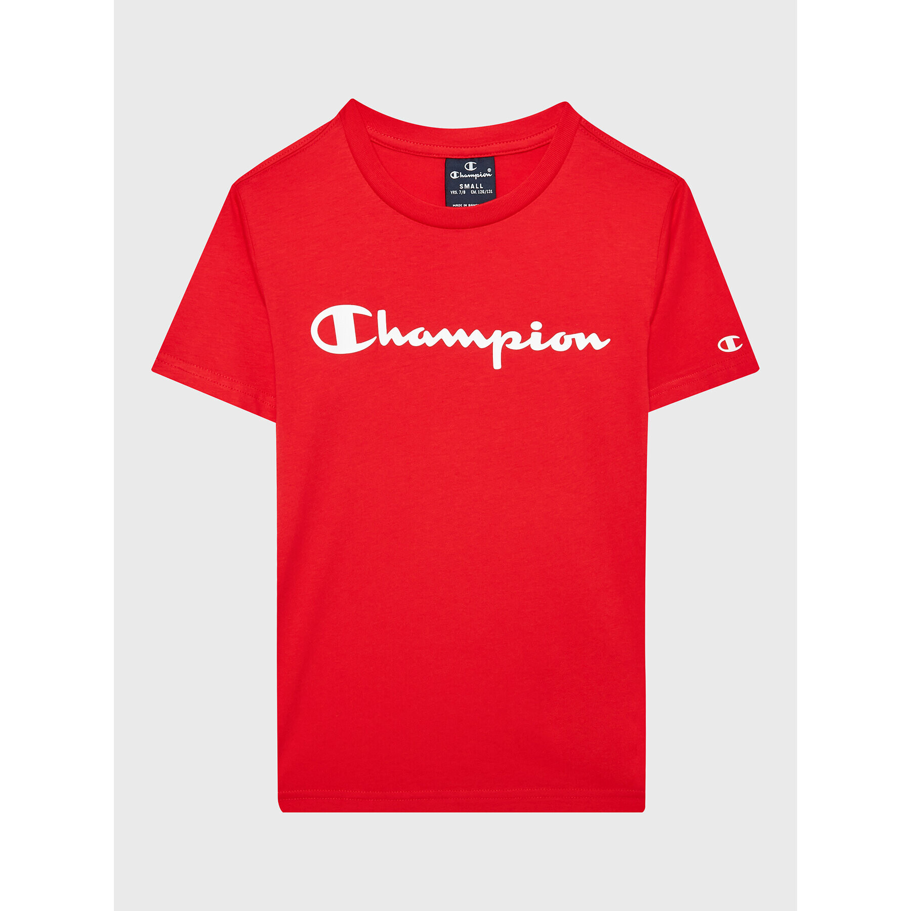 Champion T-Shirt 306285 Červená Regular Fit - Pepit.cz