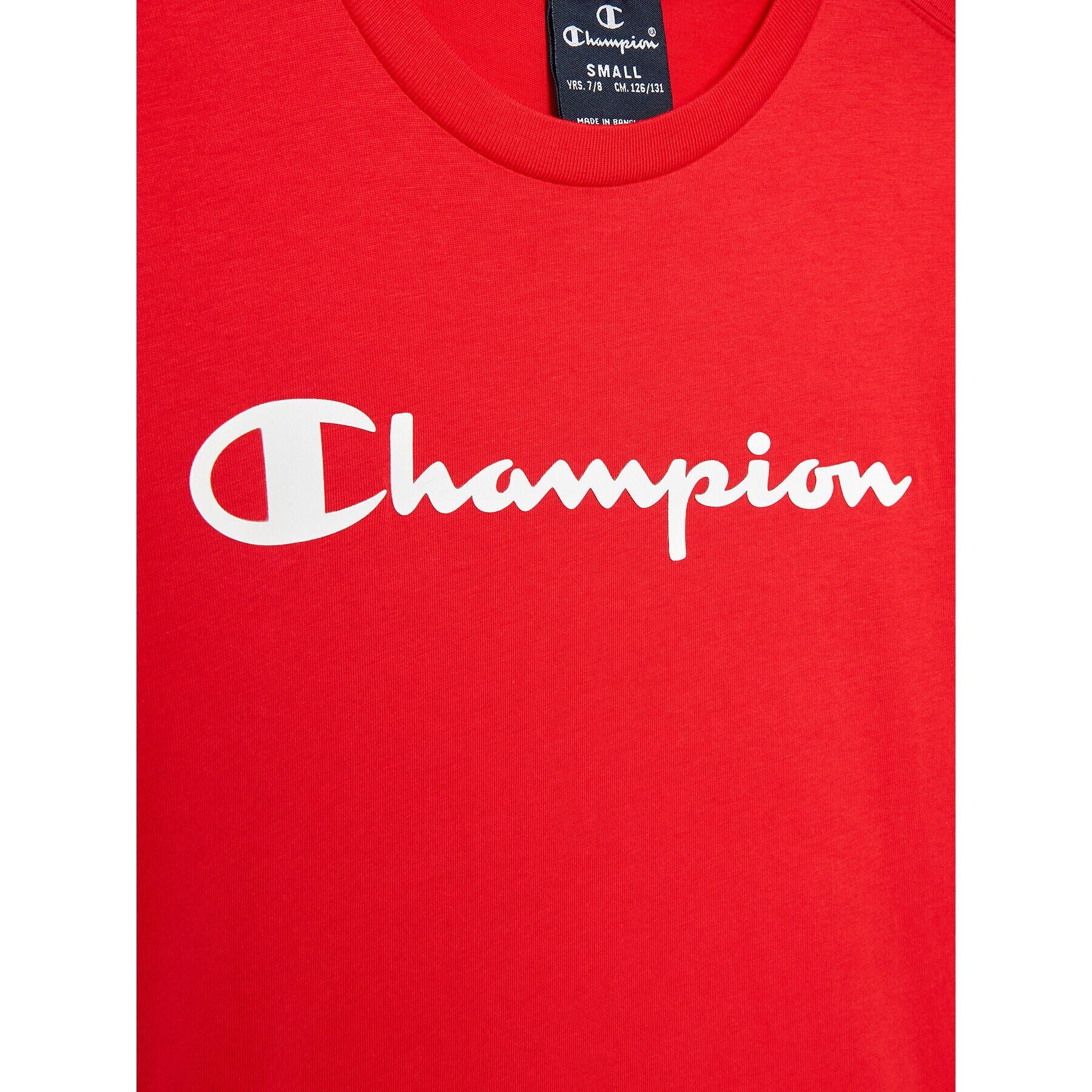 Champion T-Shirt 306285 Červená Regular Fit - Pepit.cz