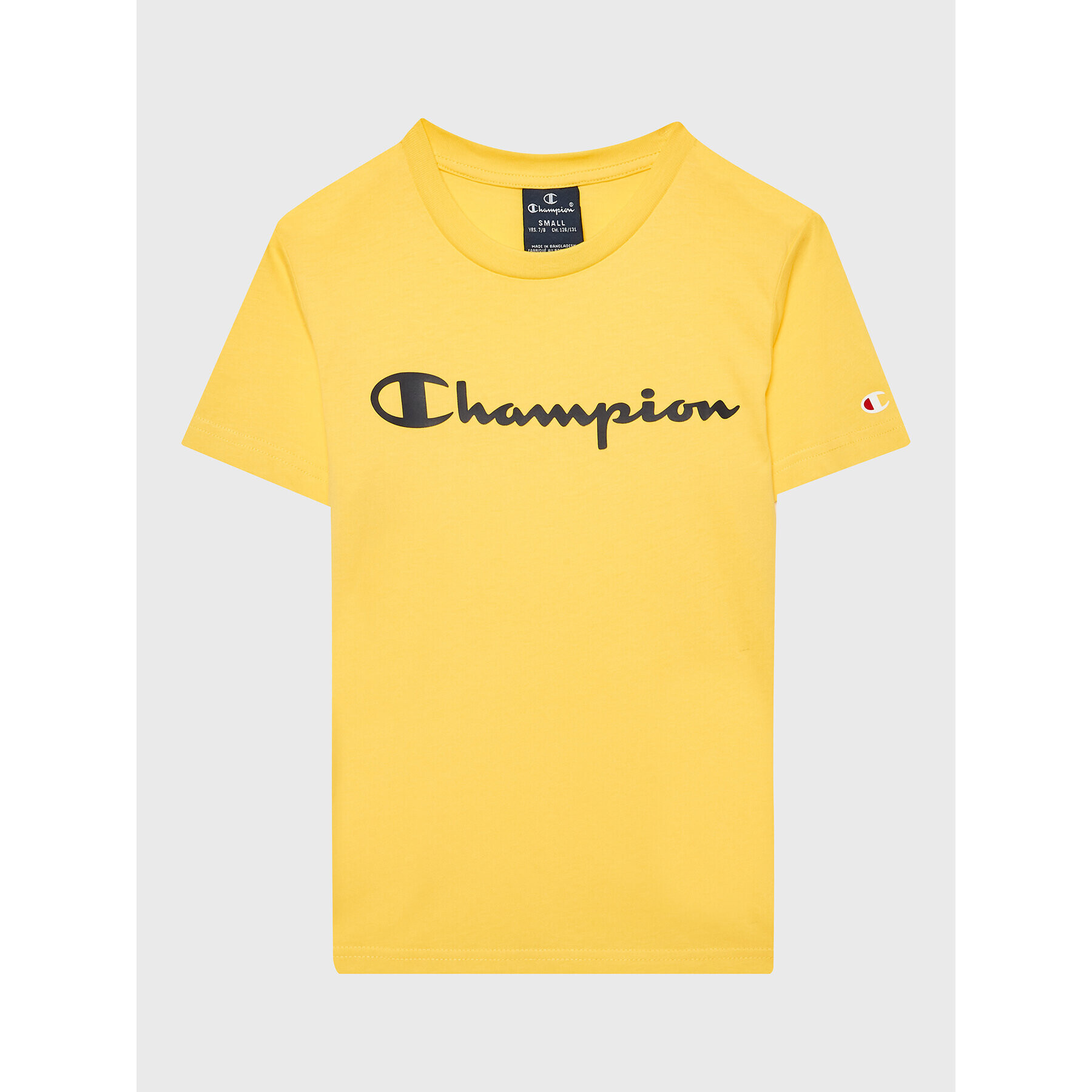 Champion T-Shirt 306285 Žlutá Regular Fit - Pepit.cz