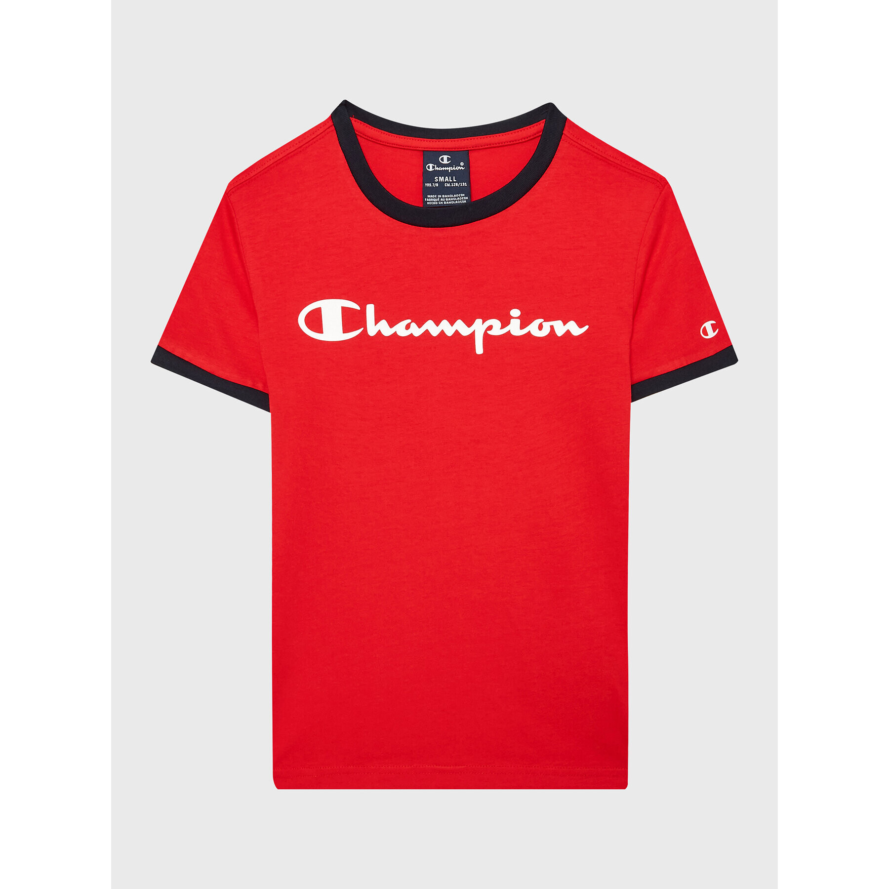 Champion T-Shirt 306286 Červená Regular Fit - Pepit.cz