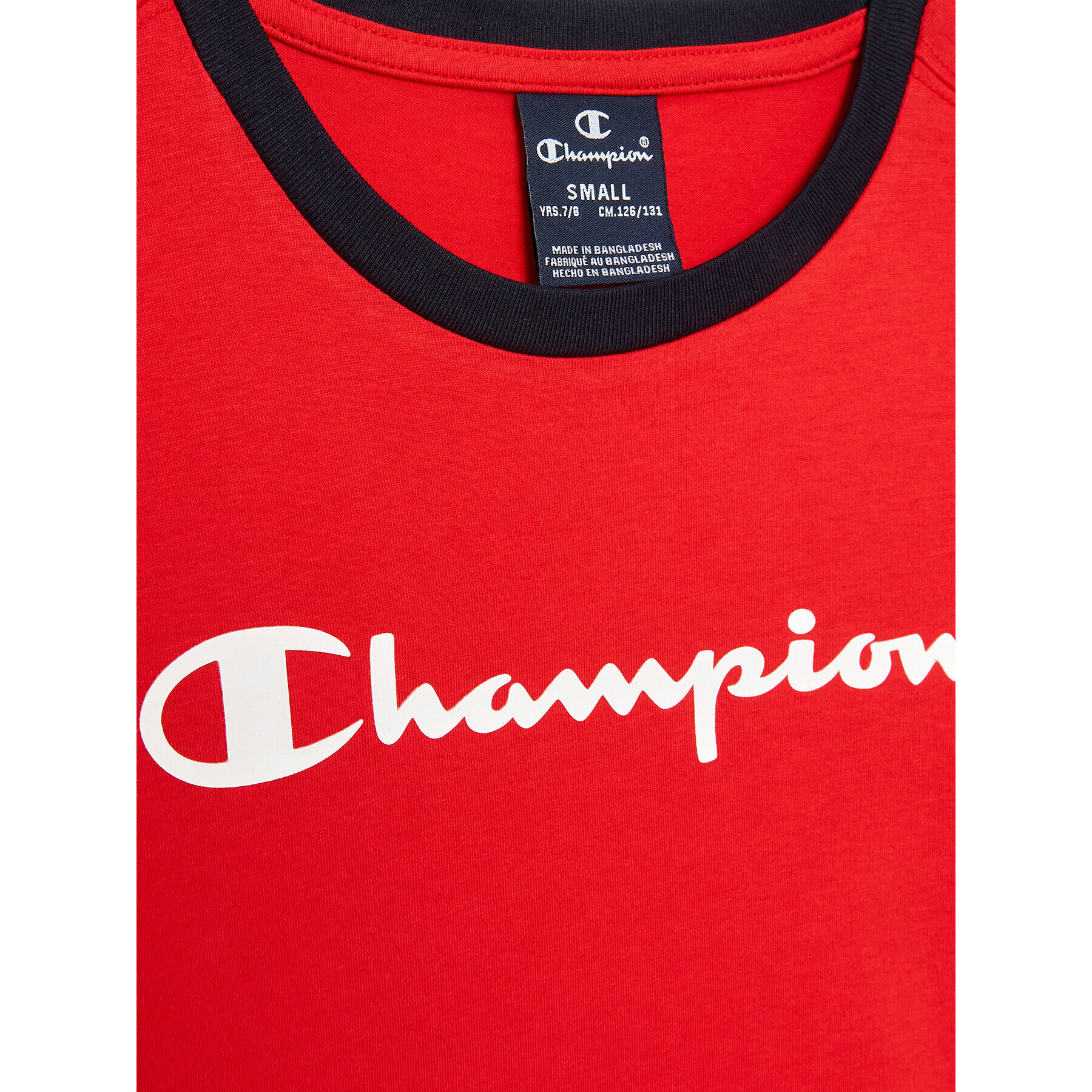 Champion T-Shirt 306286 Červená Regular Fit - Pepit.cz