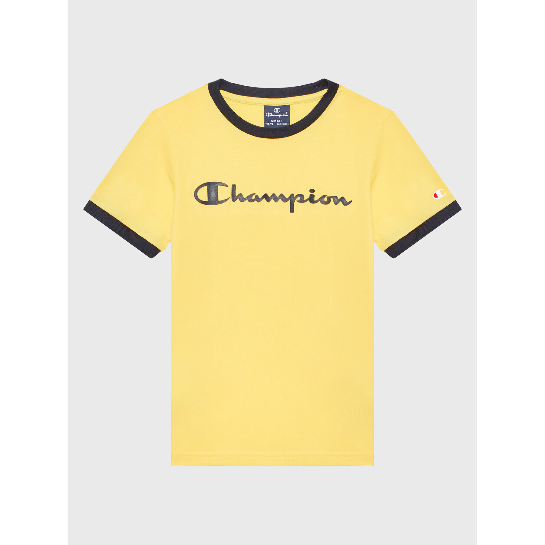 Champion T-Shirt 306286 Žlutá Regular Fit - Pepit.cz