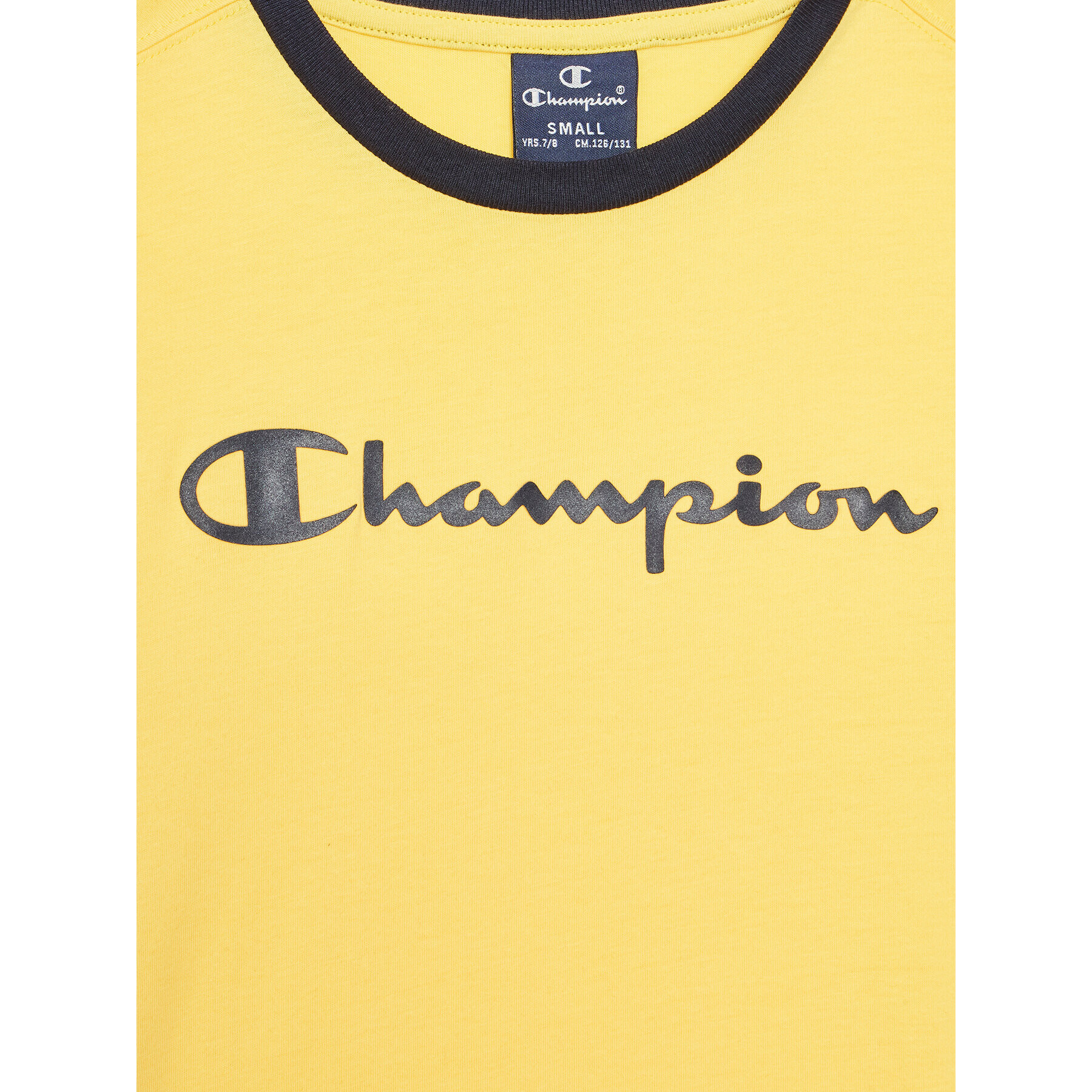 Champion T-Shirt 306286 Žlutá Regular Fit - Pepit.cz