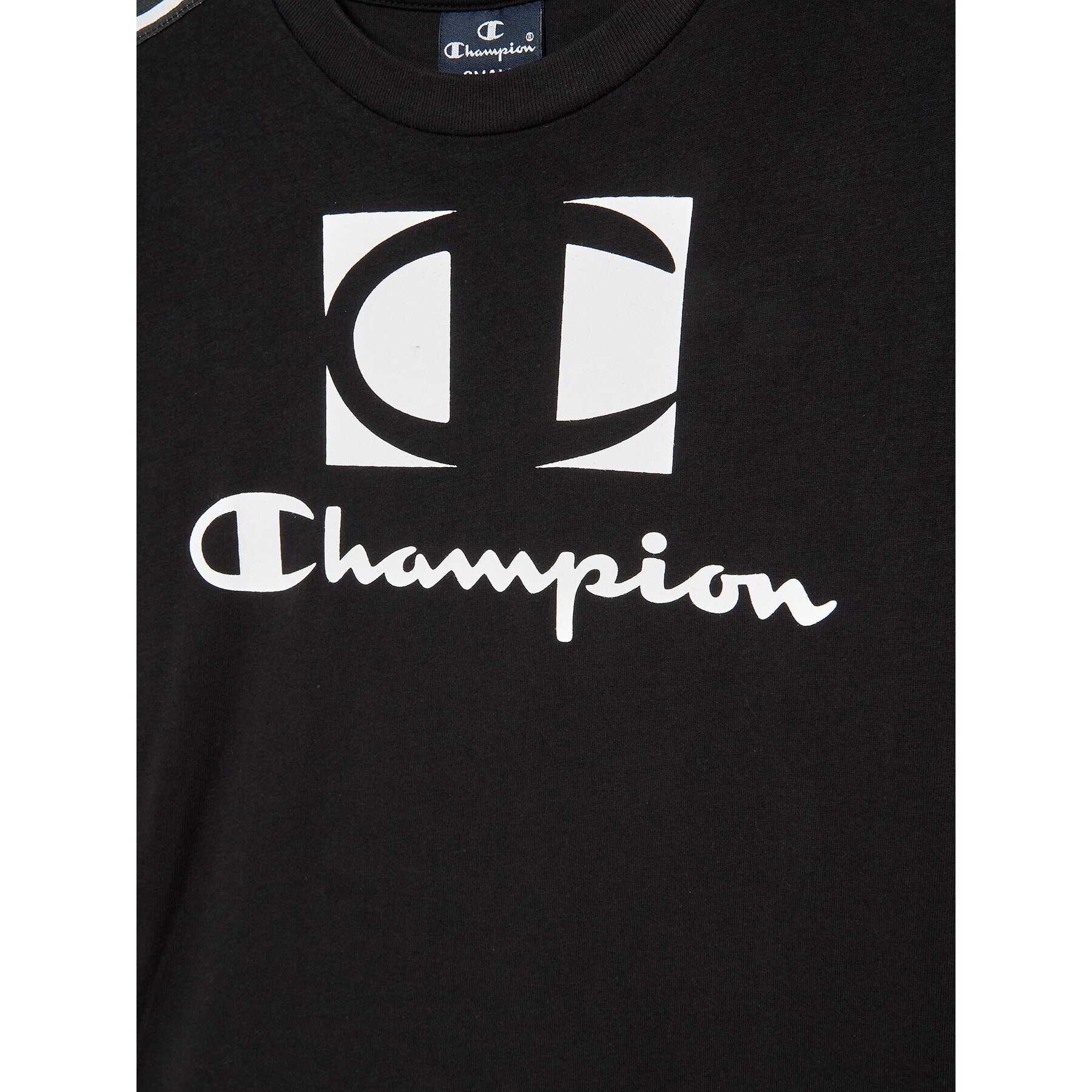 Champion T-Shirt 306326 Černá Regular Fit - Pepit.cz