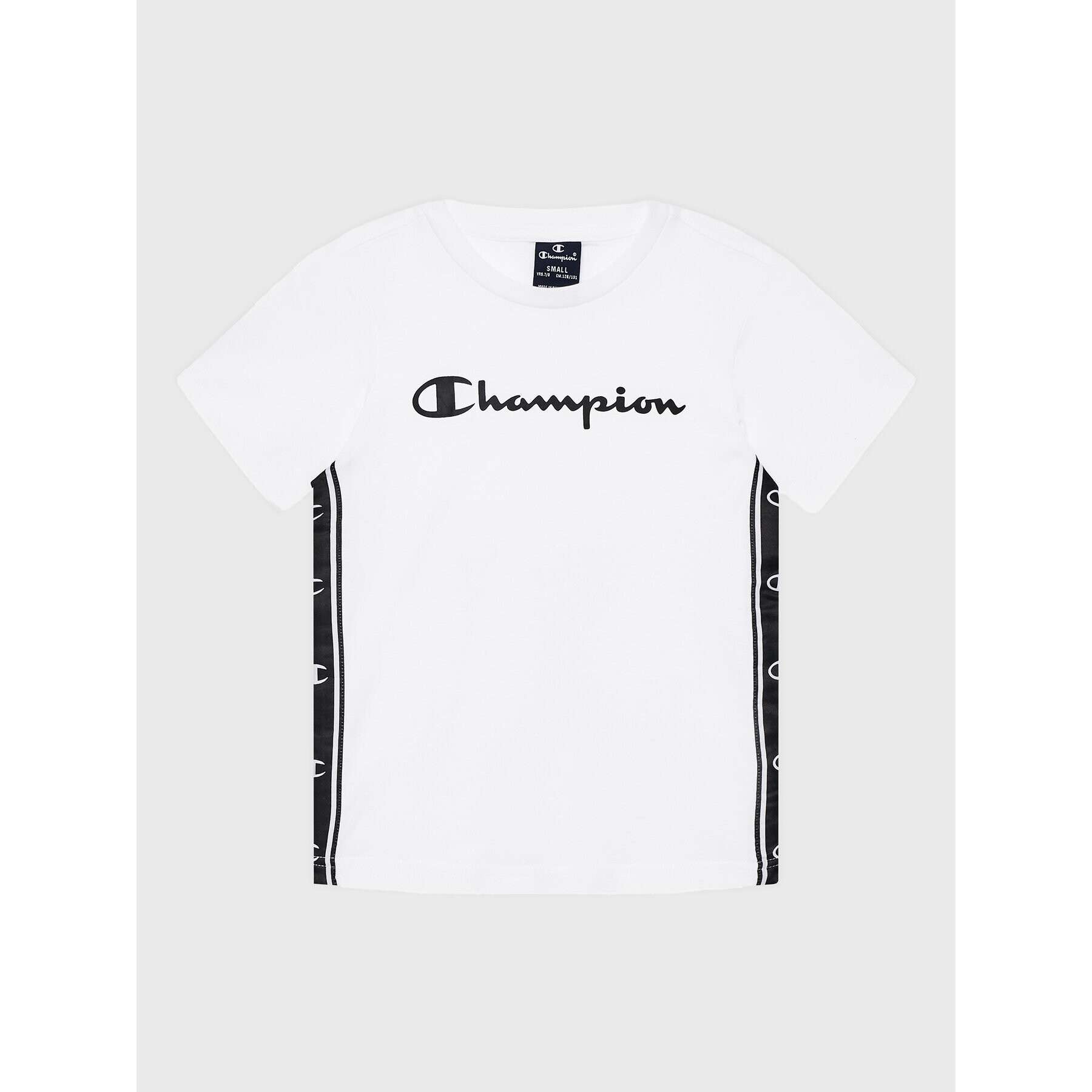 Champion T-Shirt 306329 Bílá Regular Fit - Pepit.cz