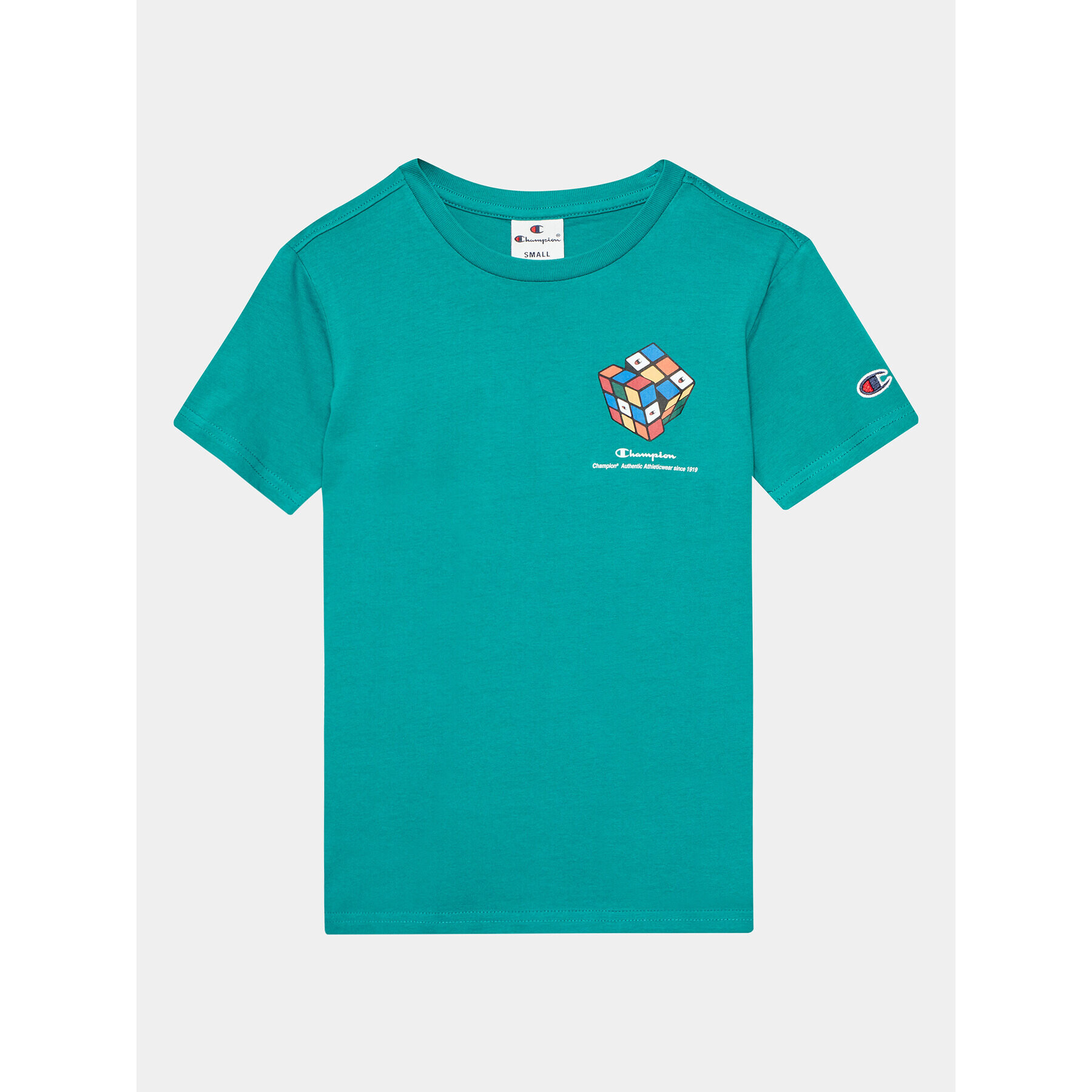 Champion T-Shirt 306373 Tyrkysová Regular Fit - Pepit.cz