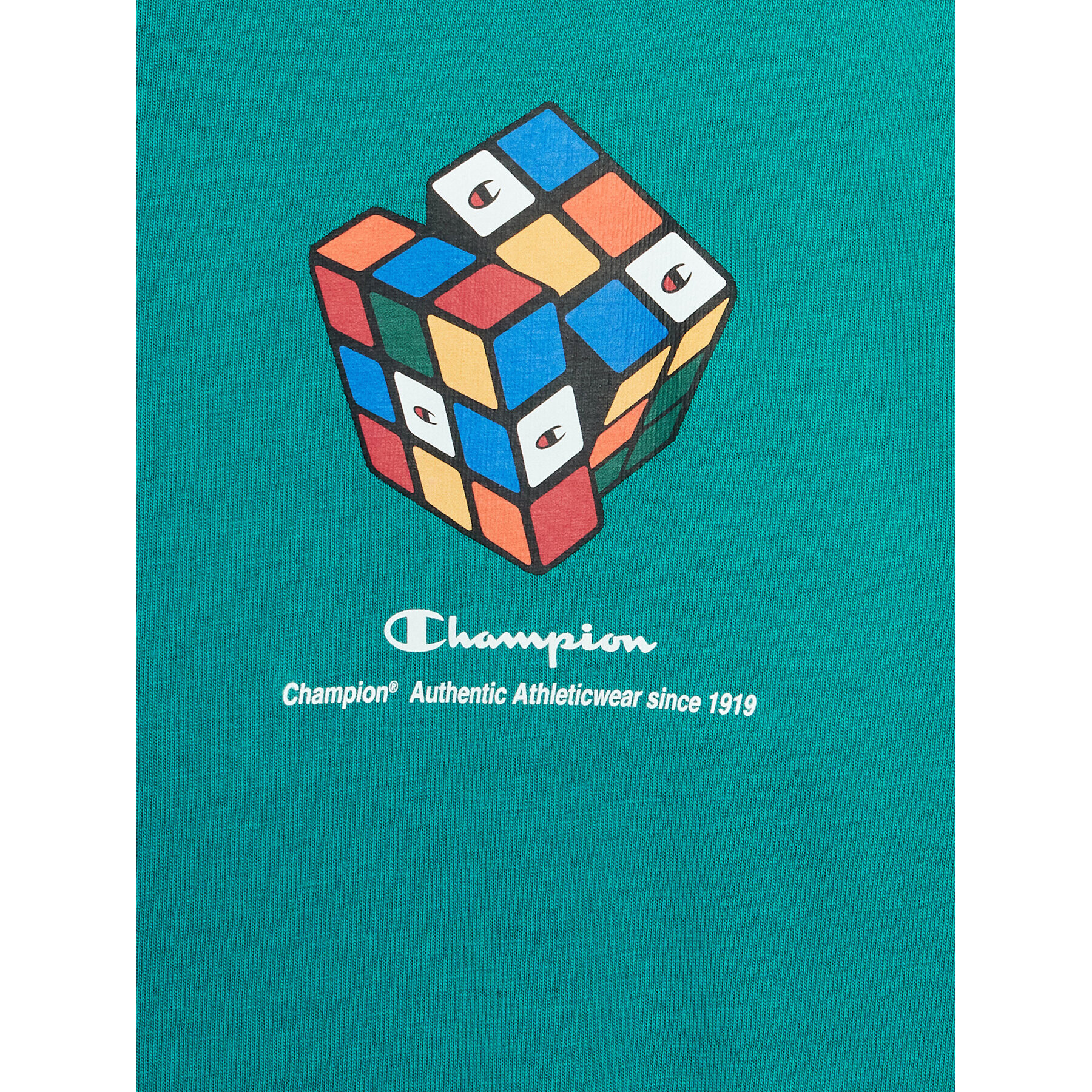 Champion T-Shirt 306373 Tyrkysová Regular Fit - Pepit.cz