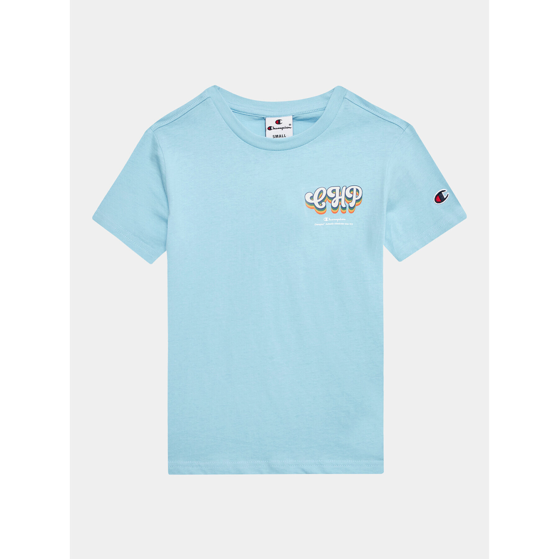 Champion T-Shirt 306374 Modrá Regular Fit - Pepit.cz