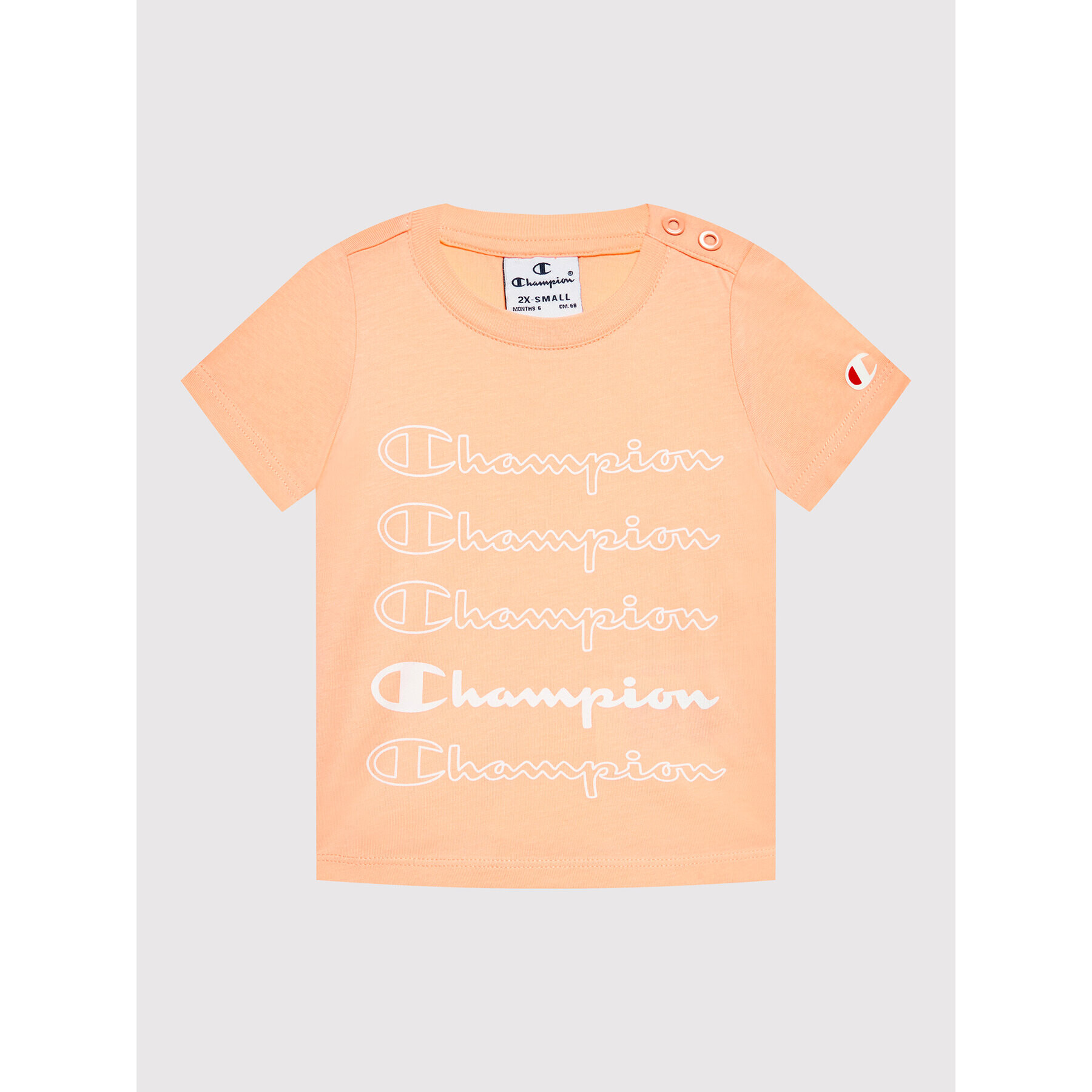 Champion T-Shirt 404389 Oranžová Regular Fit - Pepit.cz