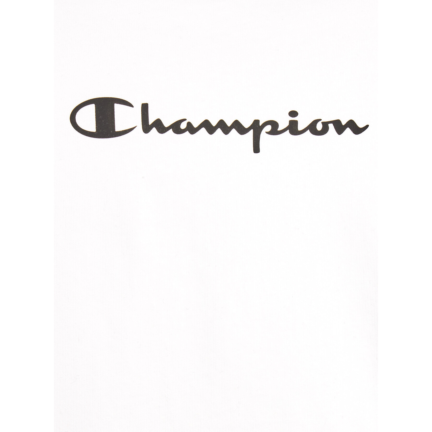 Champion T-Shirt 404643 Bílá Regular Fit - Pepit.cz