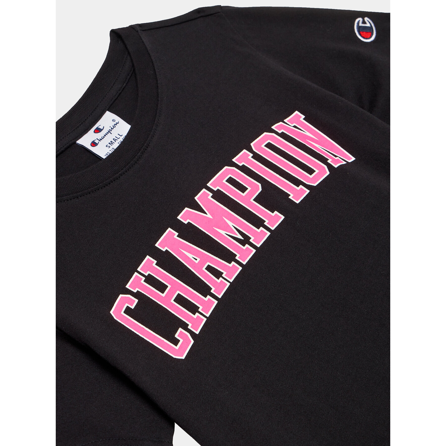 Champion T-Shirt 404658 Černá Regular Fit - Pepit.cz