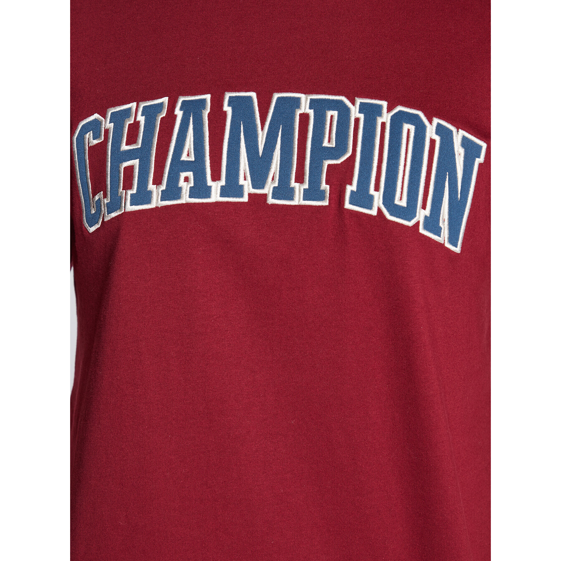 Champion T-Shirt Bookstore Logo 217882 Bordó Regular Fit - Pepit.cz