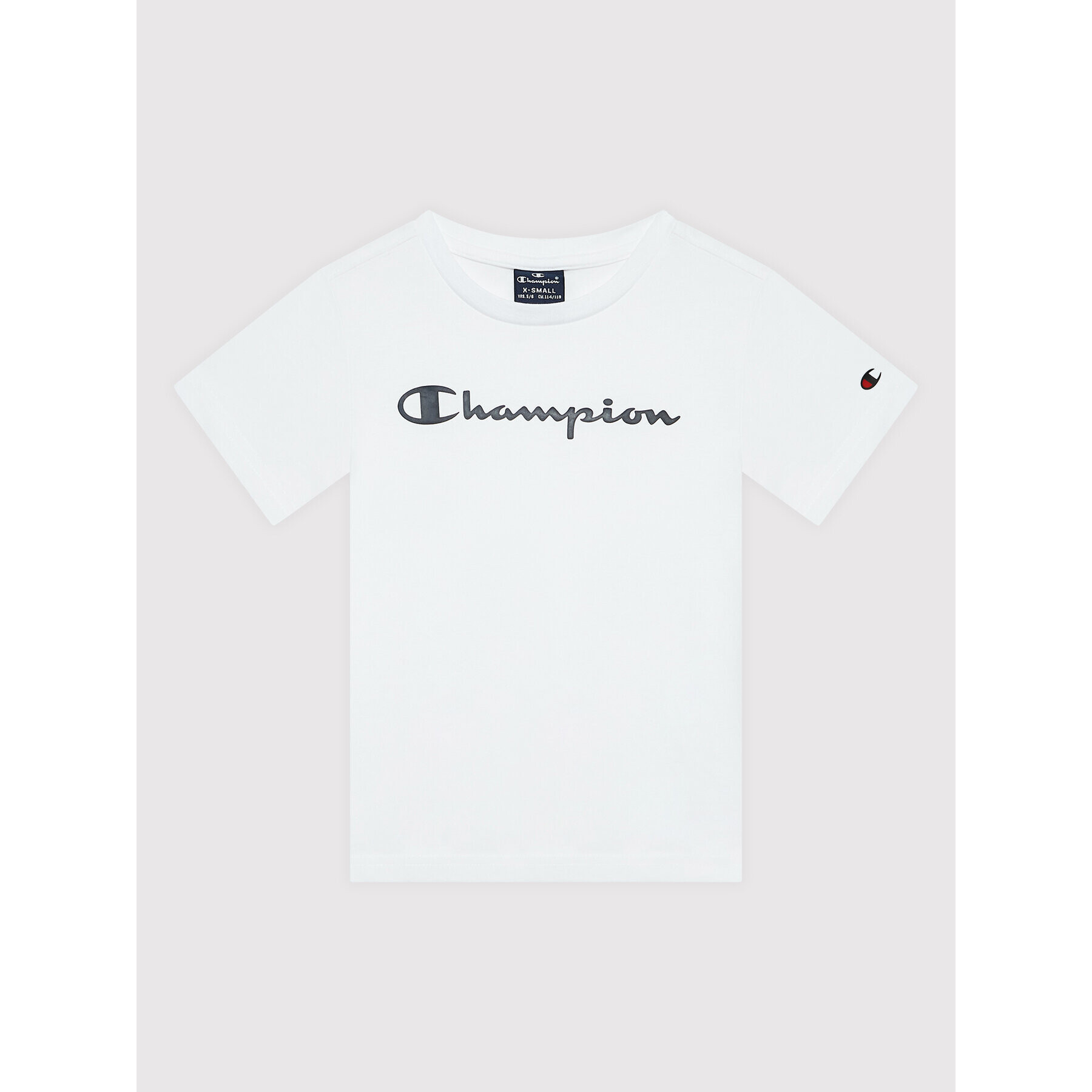 Champion T-Shirt Crewneck 305365 Bílá Regular Fit - Pepit.cz