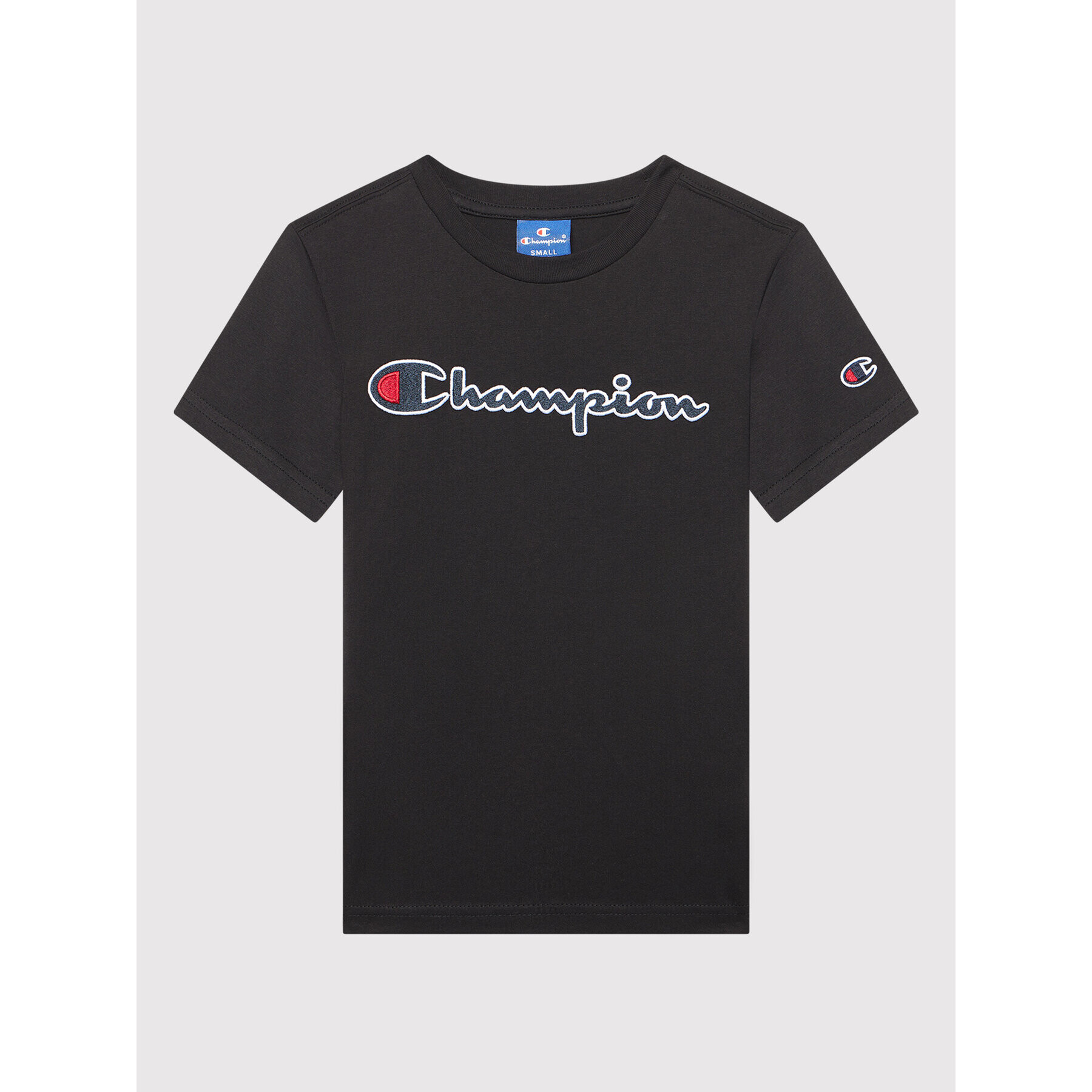 Champion T-Shirt Logo 305770 Černá Regular Fit - Pepit.cz