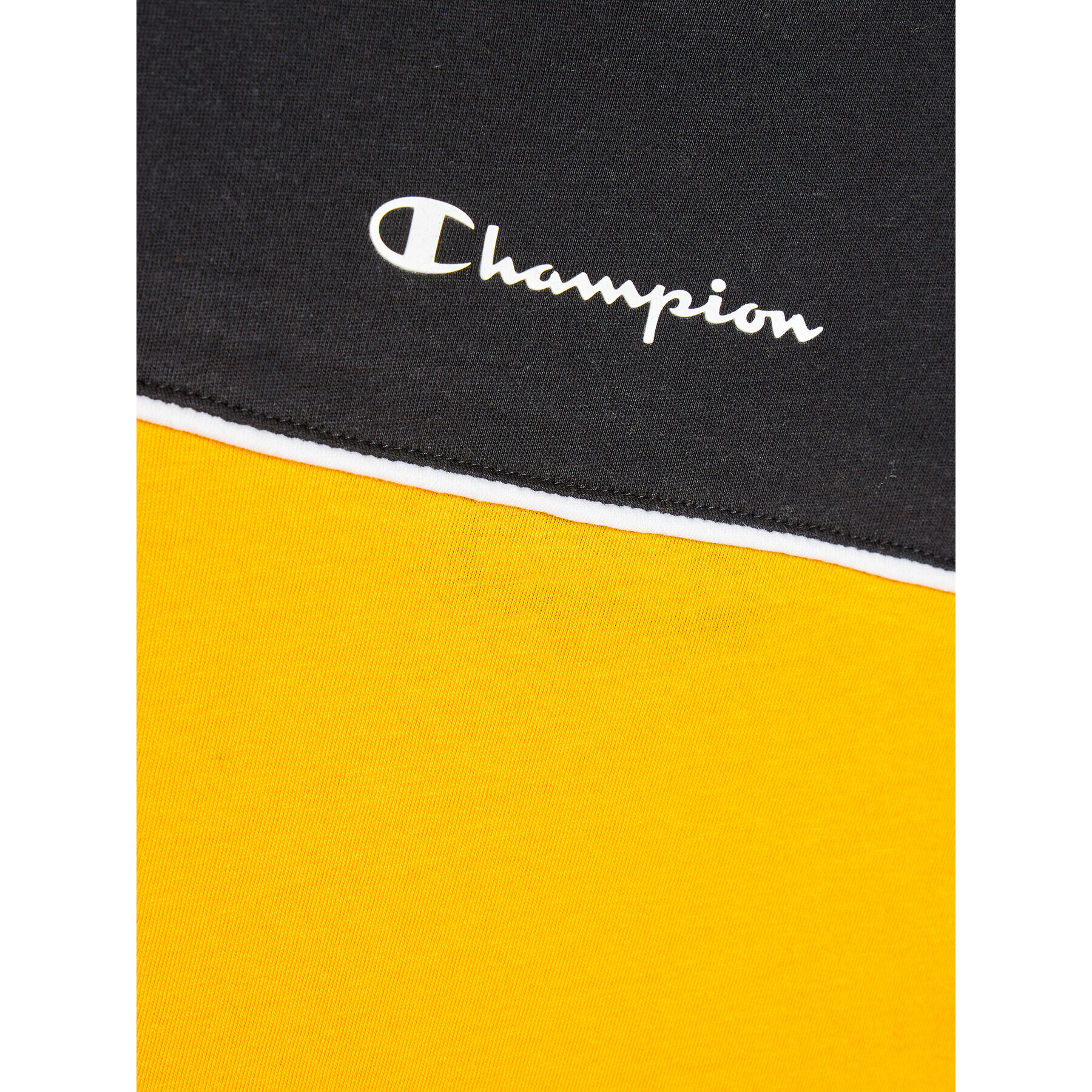 Champion T-Shirt Piping Block 306148 Žlutá Regular Fit - Pepit.cz