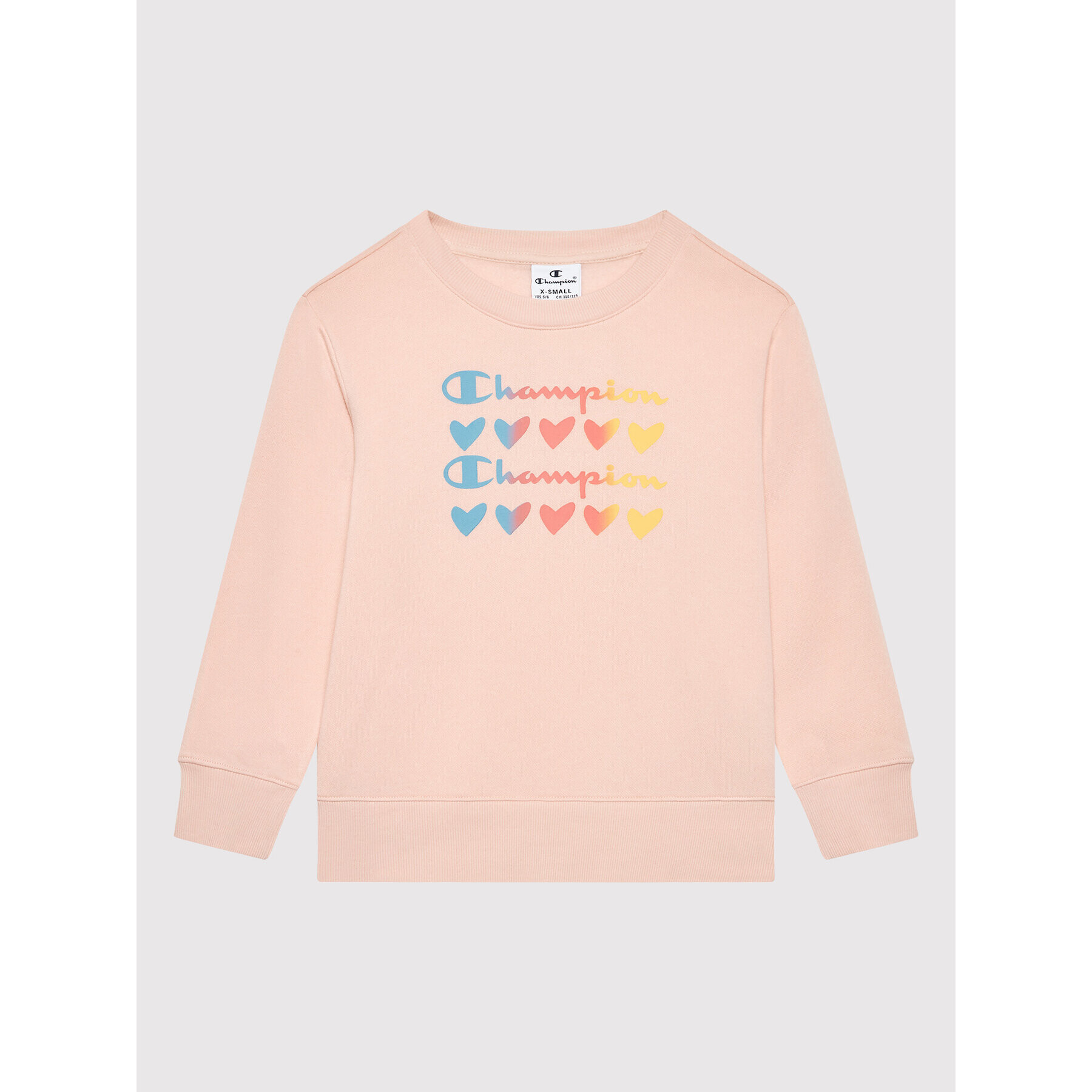 Champion Tepláková souprava Love Heart Light Fleece 404496 Barevná Custom Fit - Pepit.cz